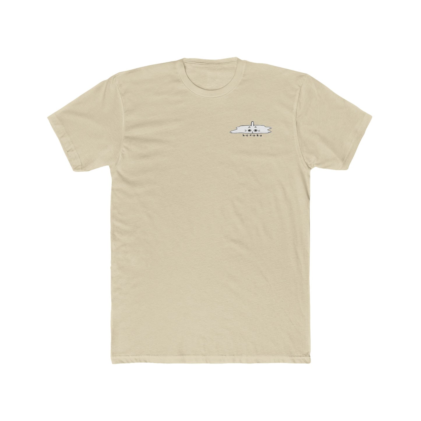 Adults CAT PUDDLE Classic Fit Cotton Tee
