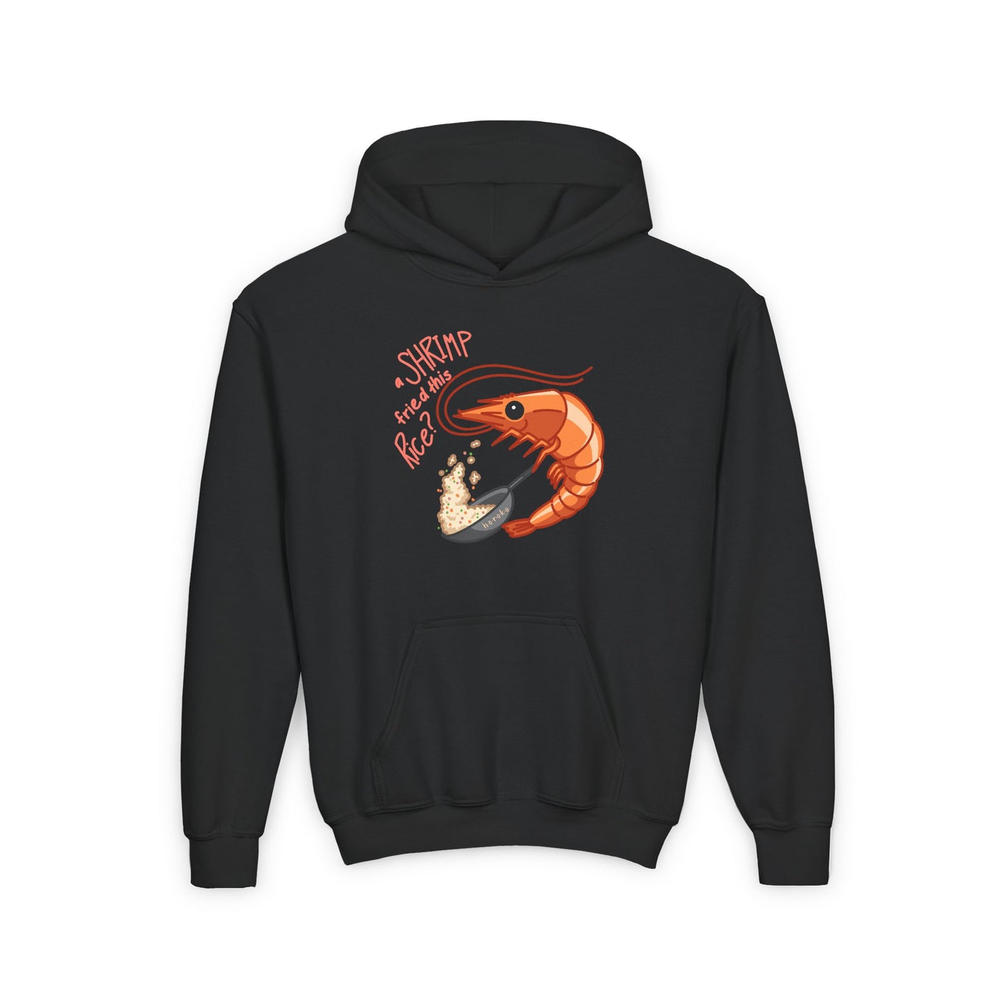 Youth SHRIMP FRIED RICE Hooded Sweatshirts