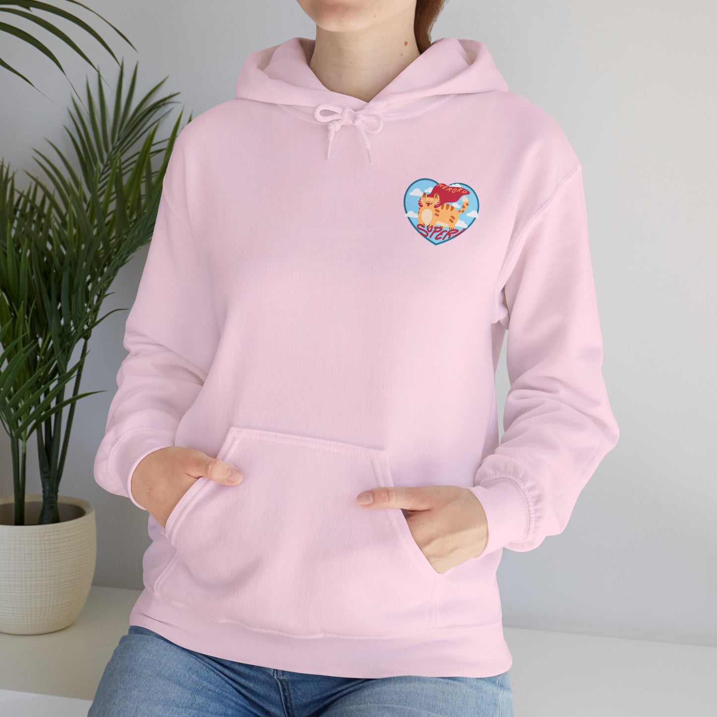 Adults SUPER CAT HEART Hoodie