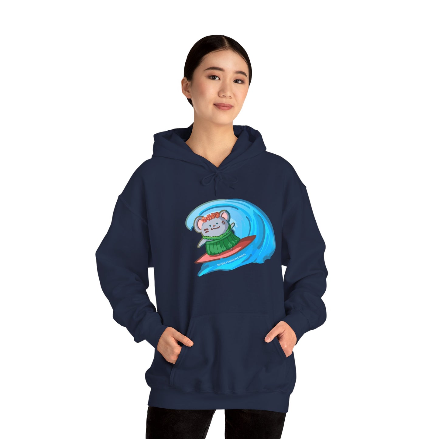 Adults Surfing Mouse Hoodies