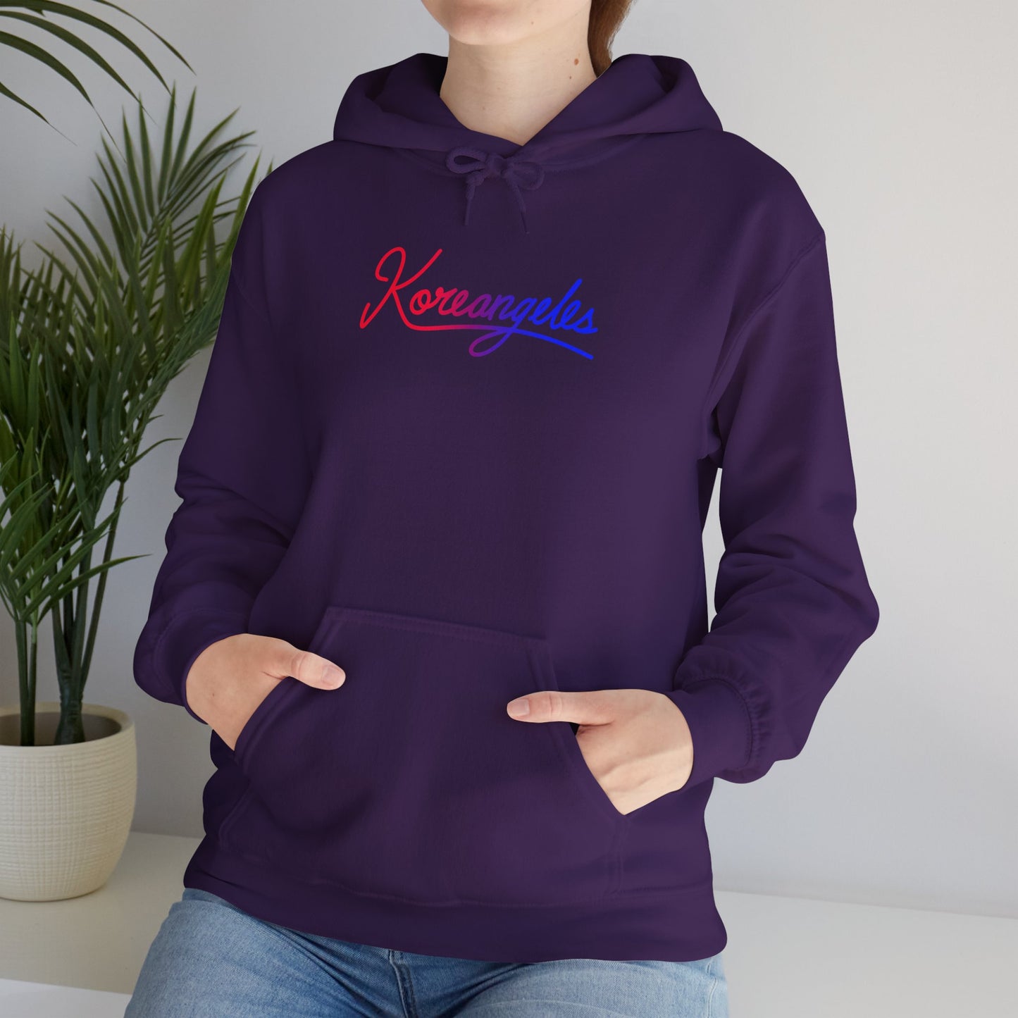 Adult Hoodie for K‑Pop x K‑Drama Fans -- Seoul × LA
