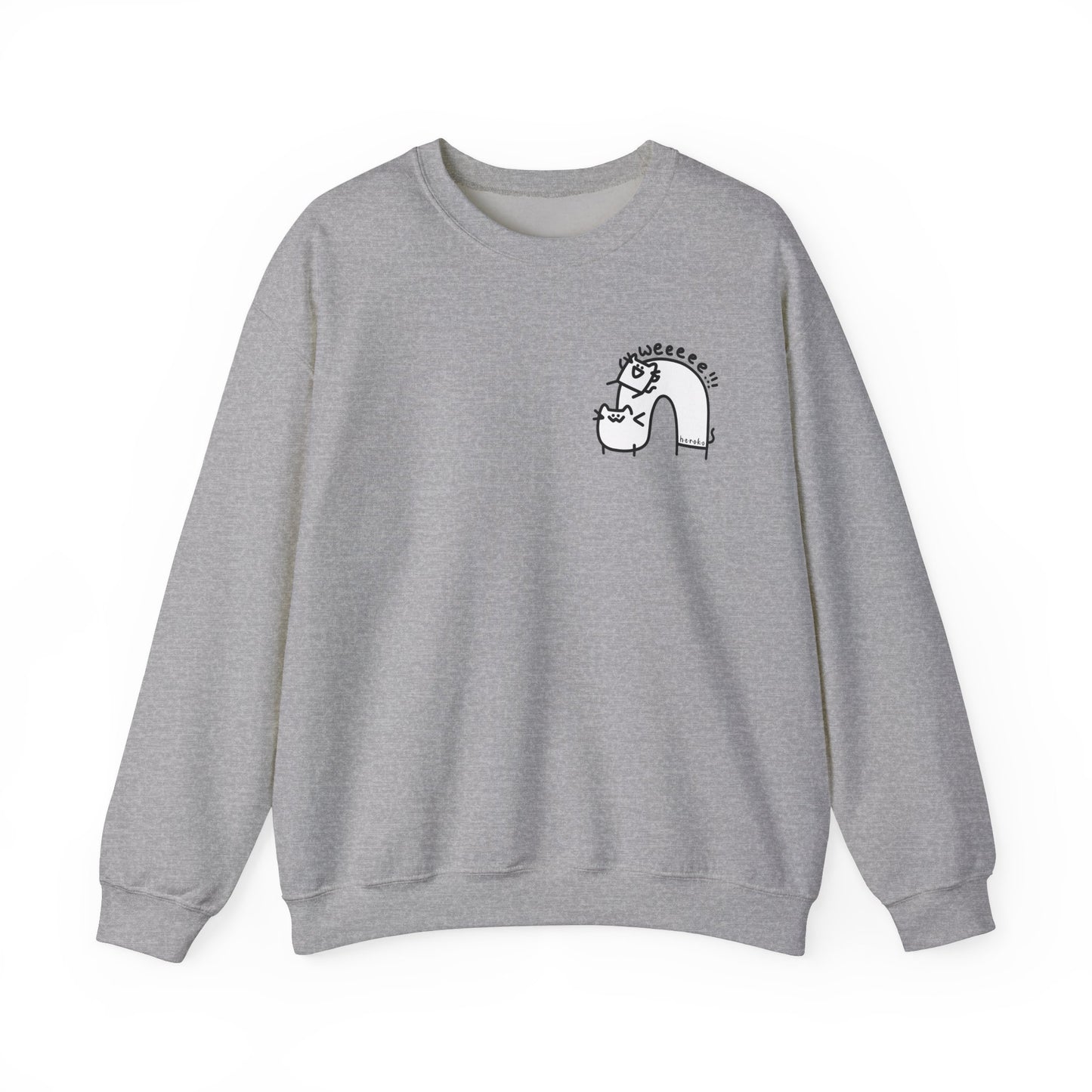 Adults WEE CATS Crewneck Sweatshirt