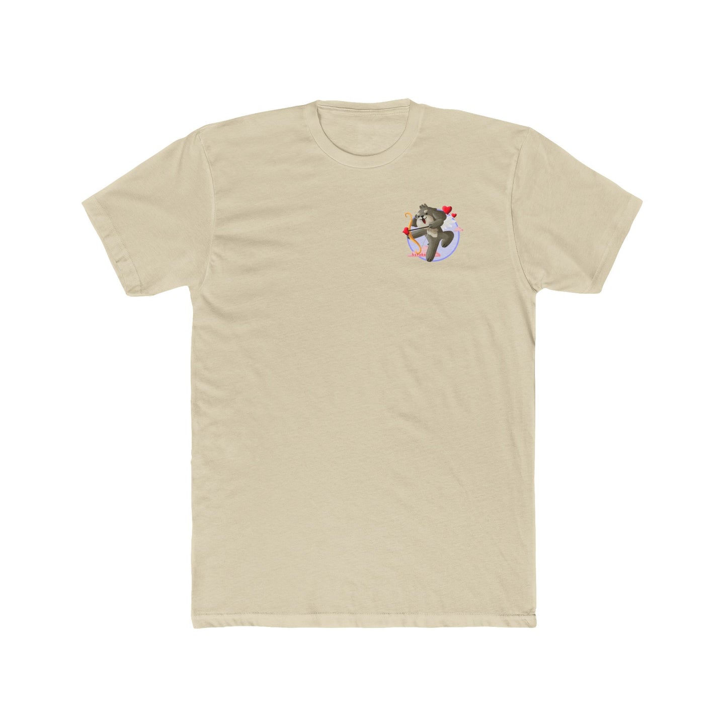 Adults Tee - Cute Dog Valentine's Day Design