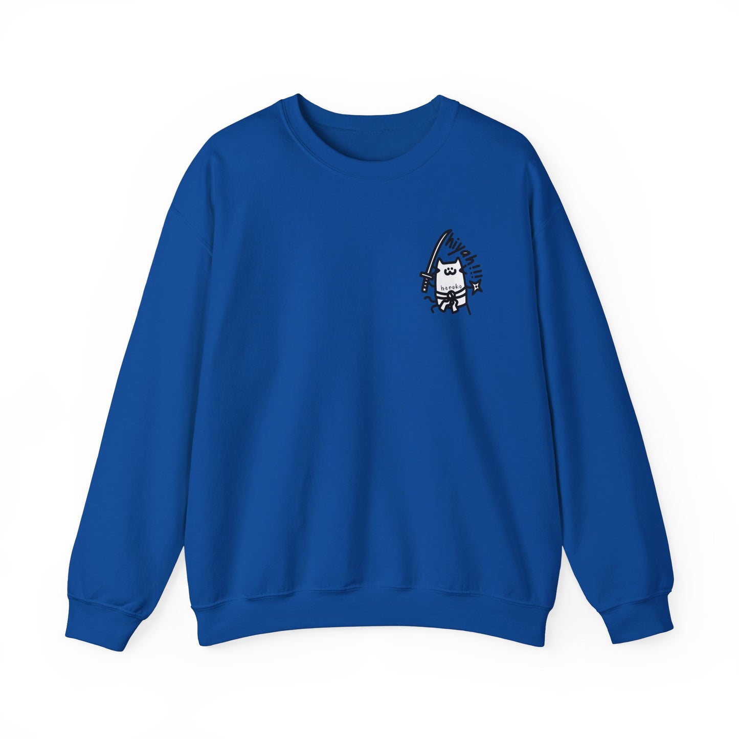 Adults KATANA CAT Crewneck Sweatshirt