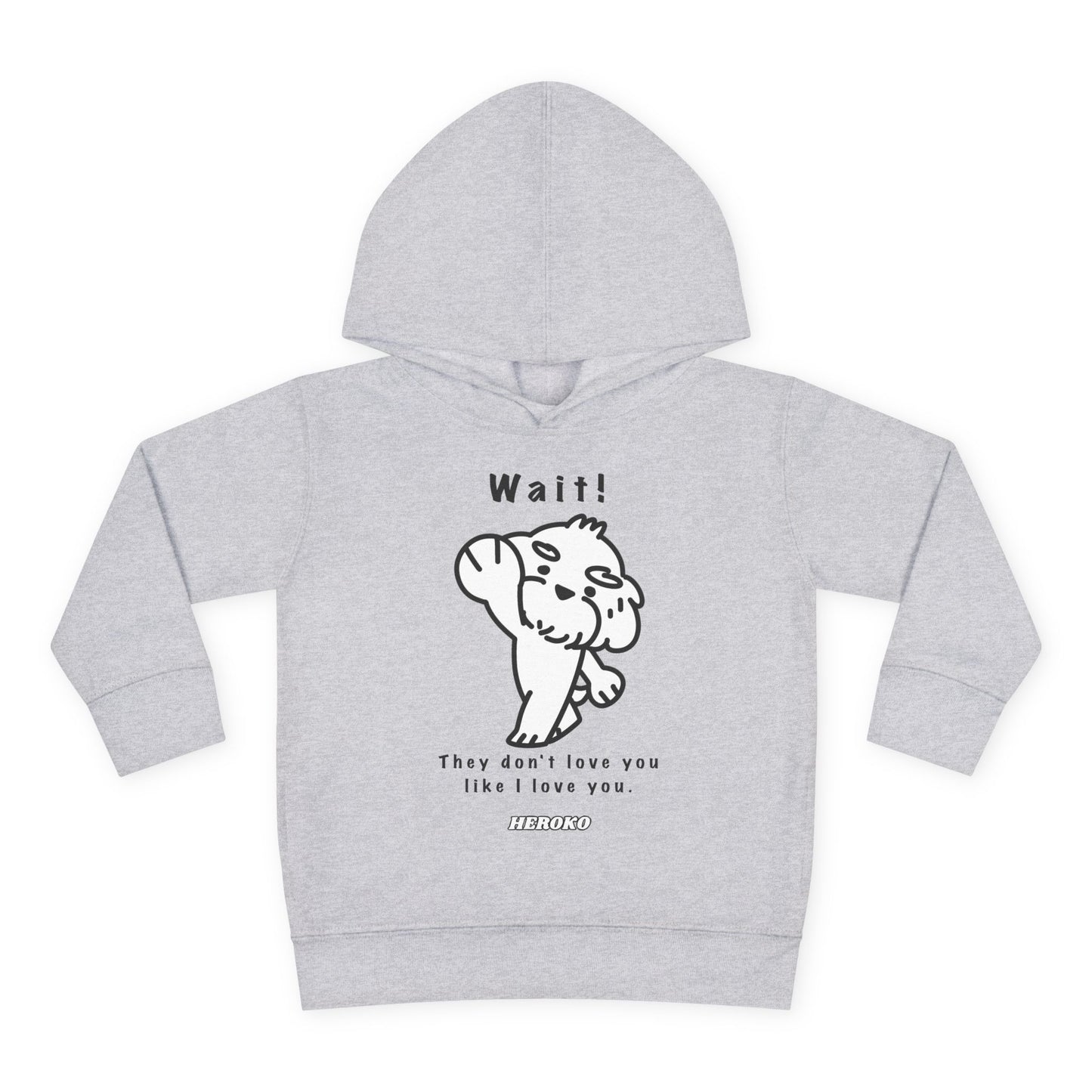 Toddler's WAIT! DOG MEME Hoodie