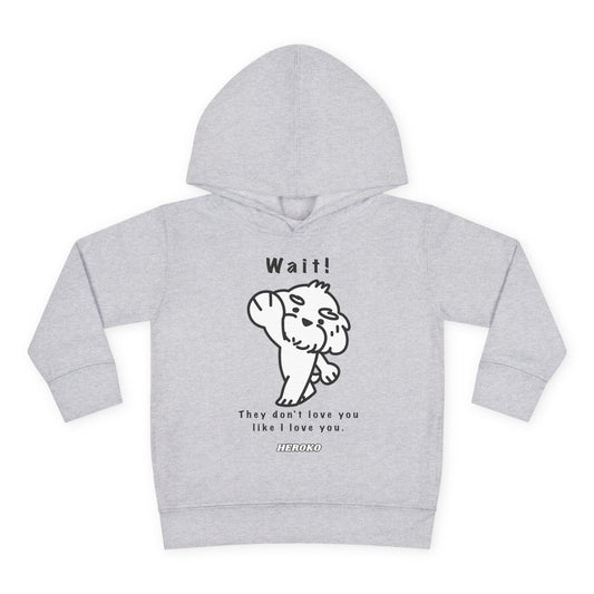 Toddler's WAIT! DOG MEME Hoodie