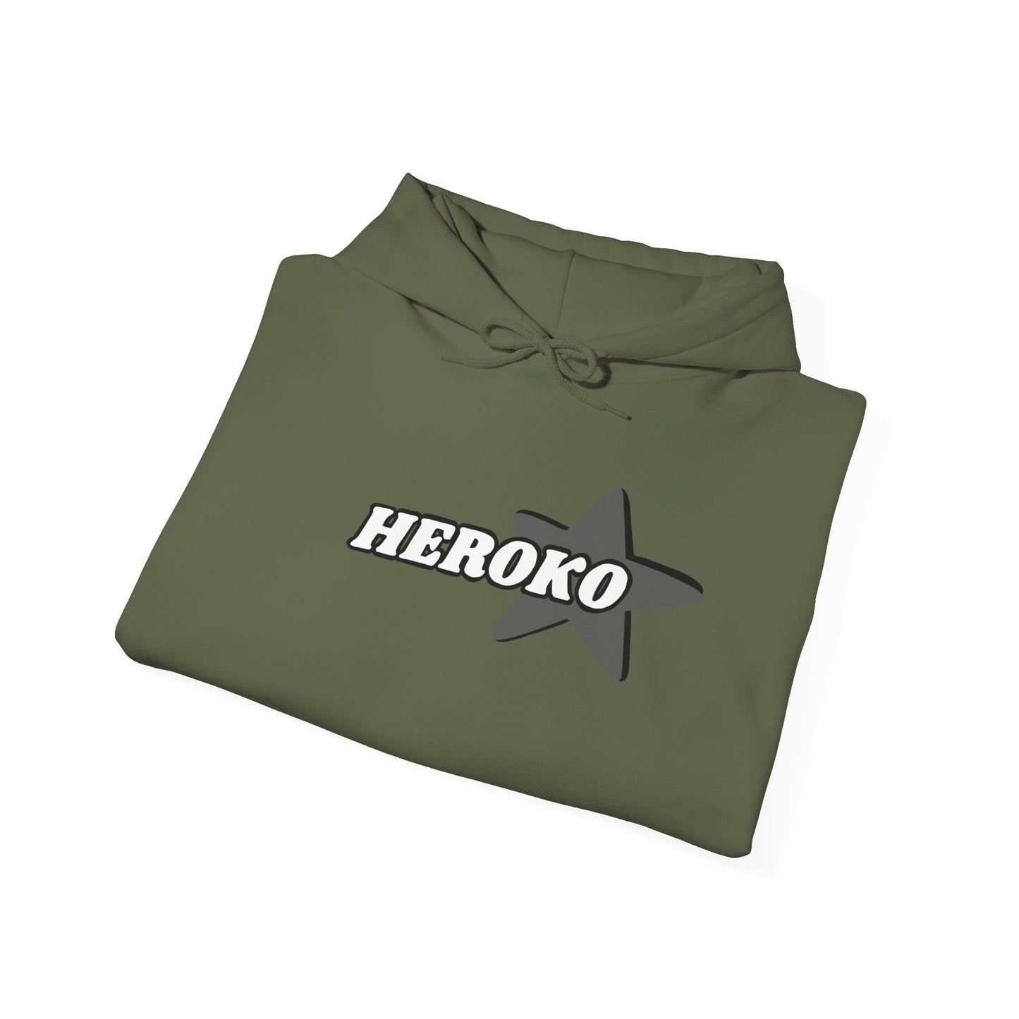 Adults HEROKO B&W STAR Hoodie