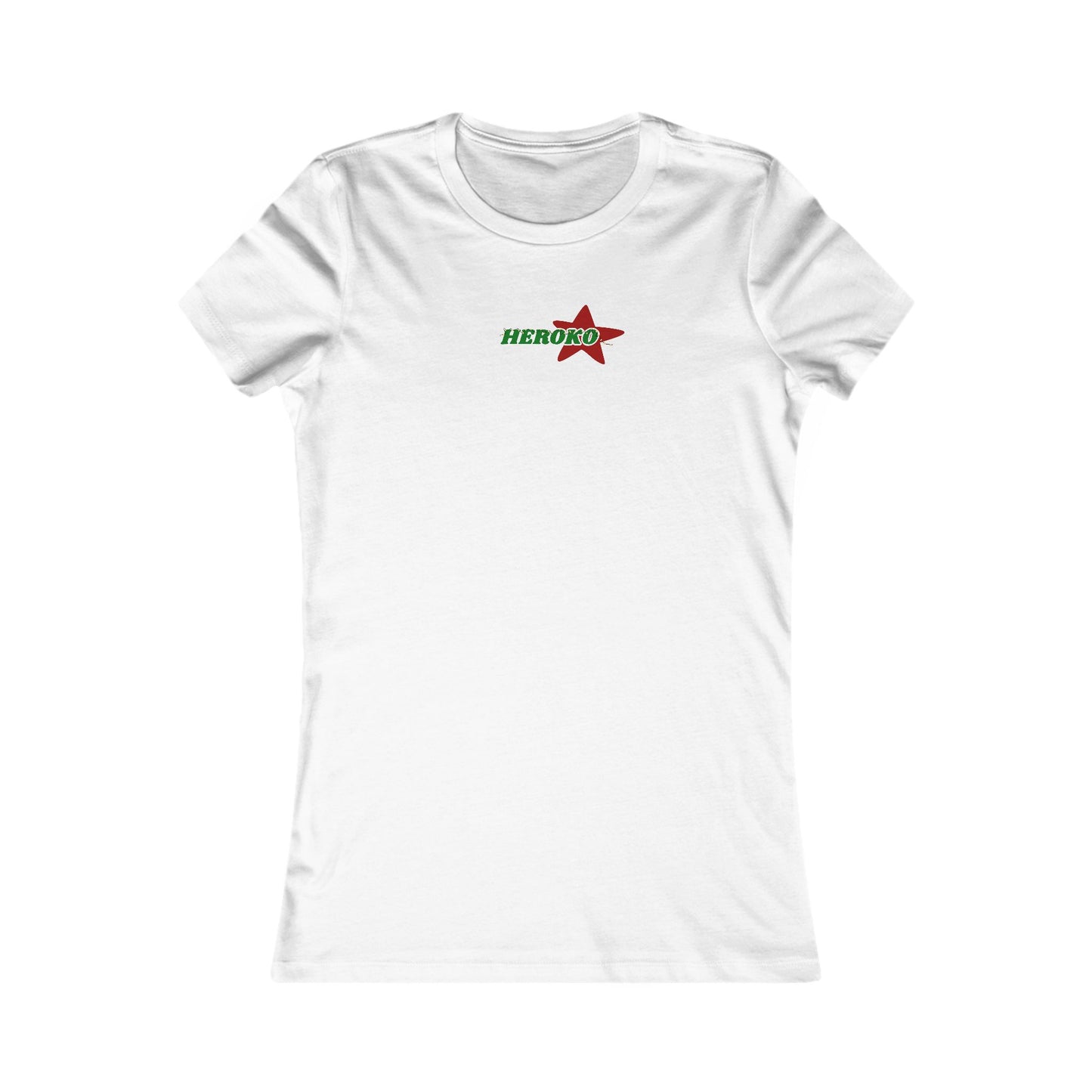 Women's HEROKO CHRISTMAS STAR Slim Fit Favorite Tee