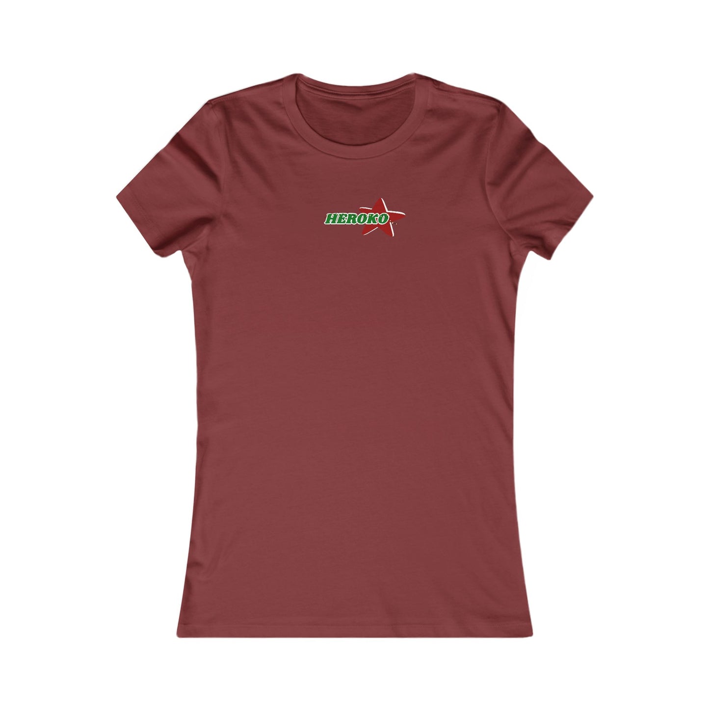 Women's HEROKO CHRISTMAS STAR Slim Fit Favorite Tee