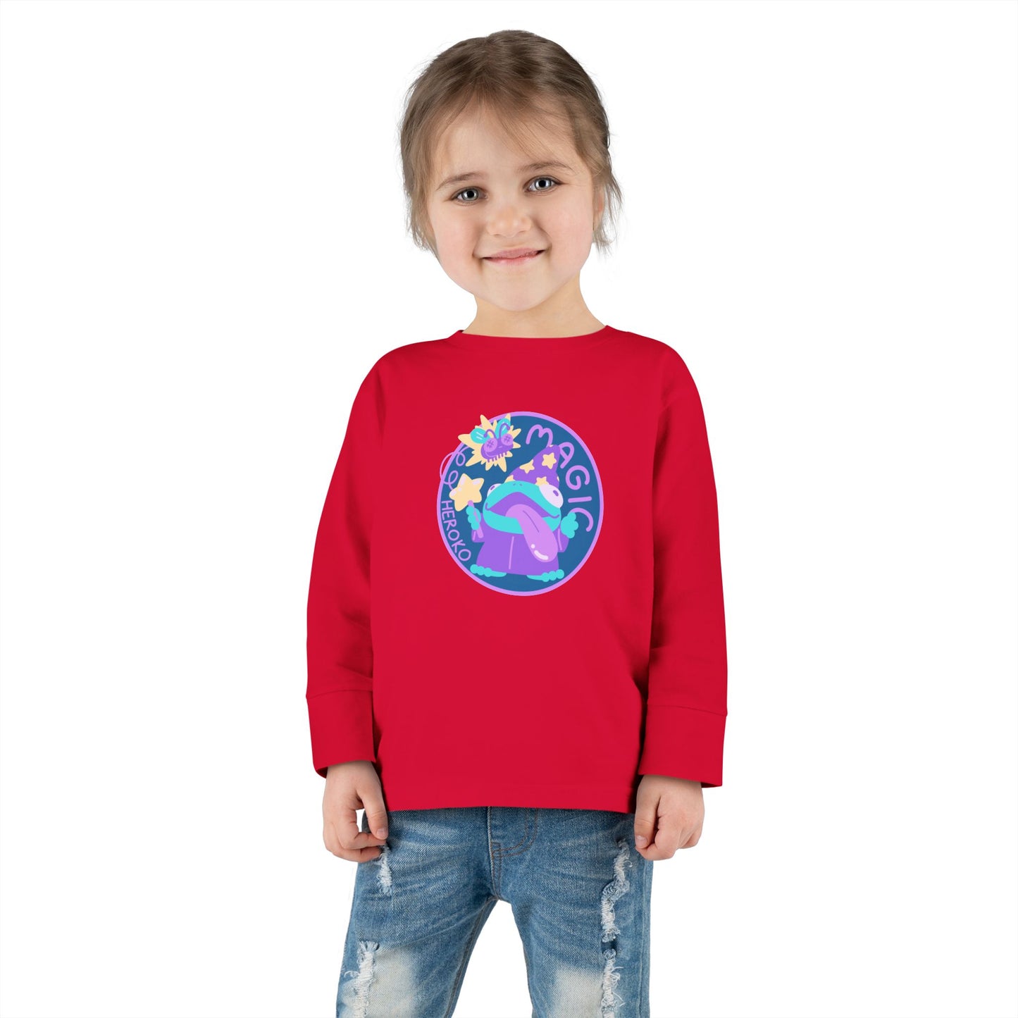 Toddler's MAGIC FROG PATCH Long Sleeve Tee