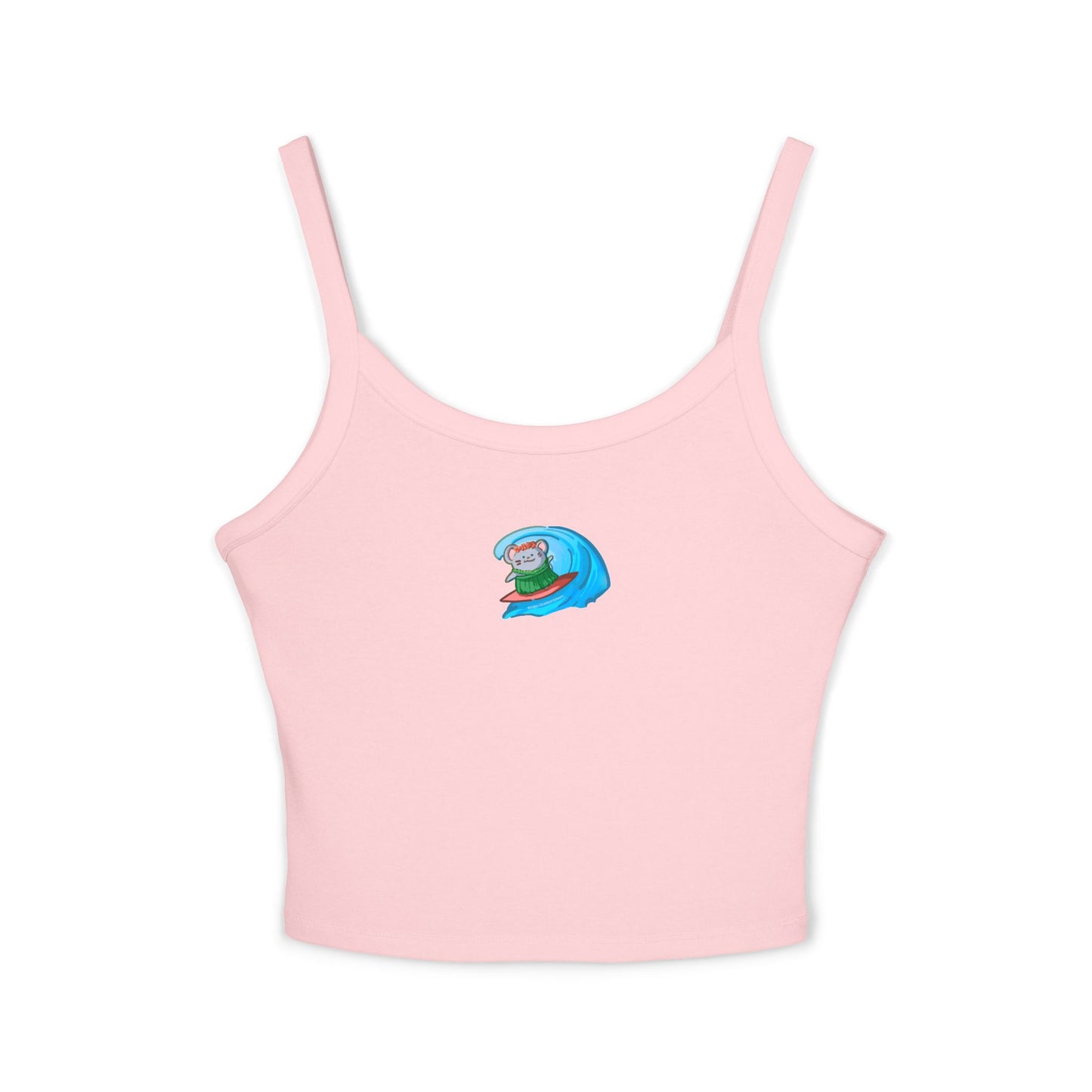 Surfing Mouse Tank Top - Women's Spaghetti Strap