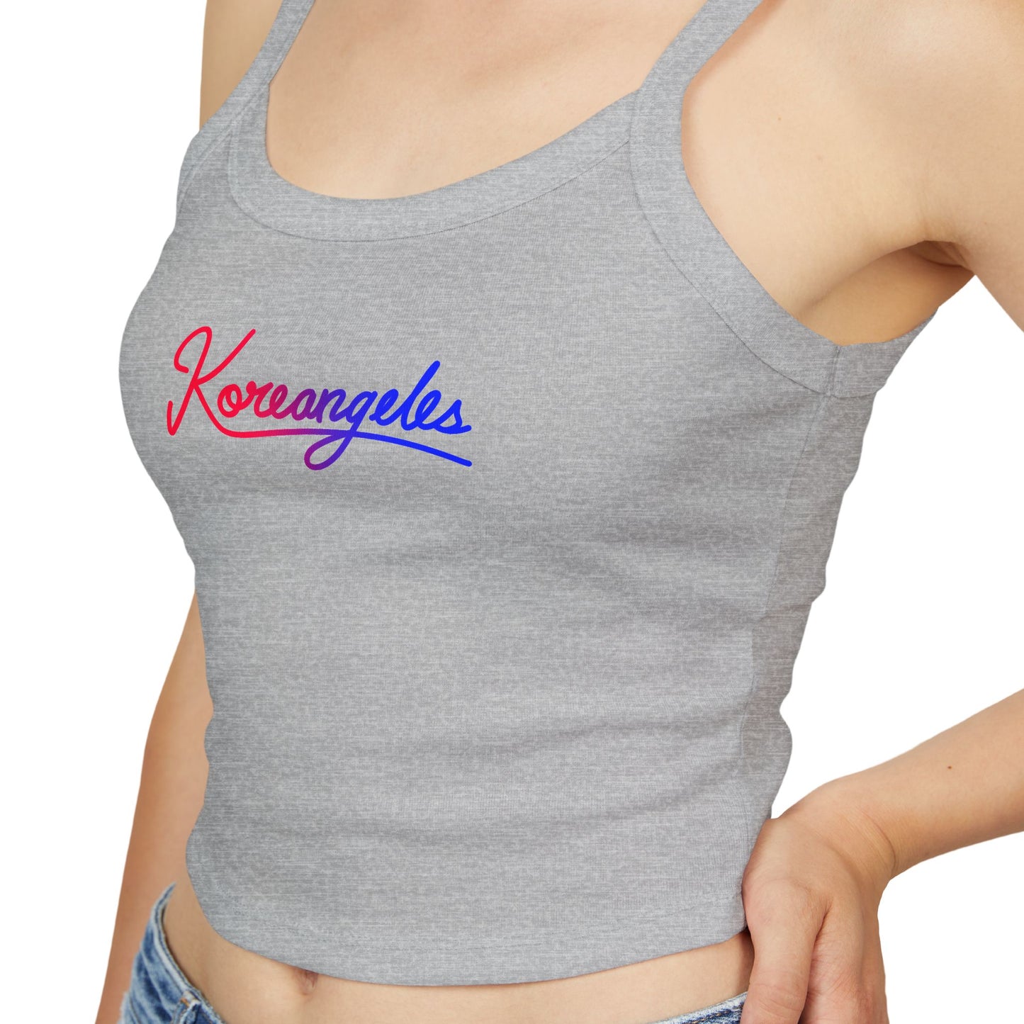 Adult Tank Top for K‑Pop x K‑Drama Fans -- Seoul × LA