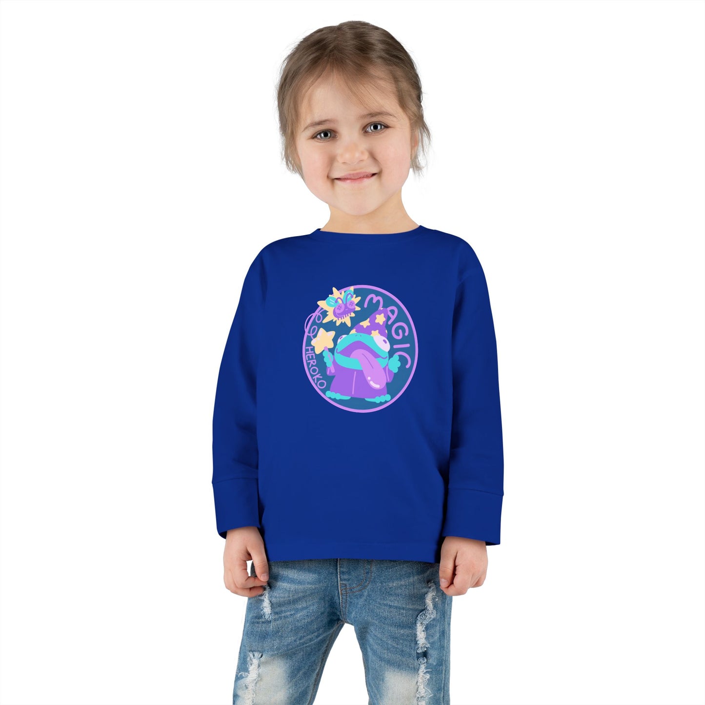 Toddler's MAGIC FROG PATCH Long Sleeve Tee