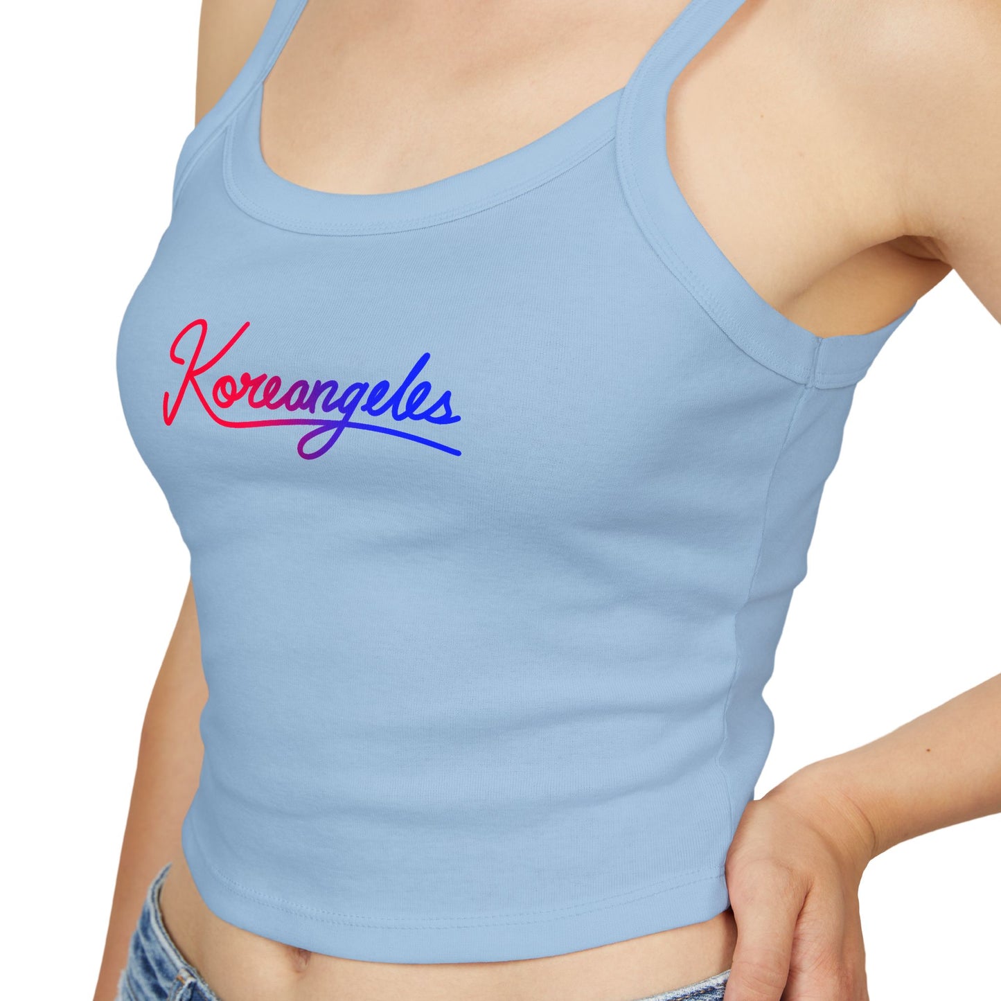 Adult Tank Top for K‑Pop x K‑Drama Fans -- Seoul × LA