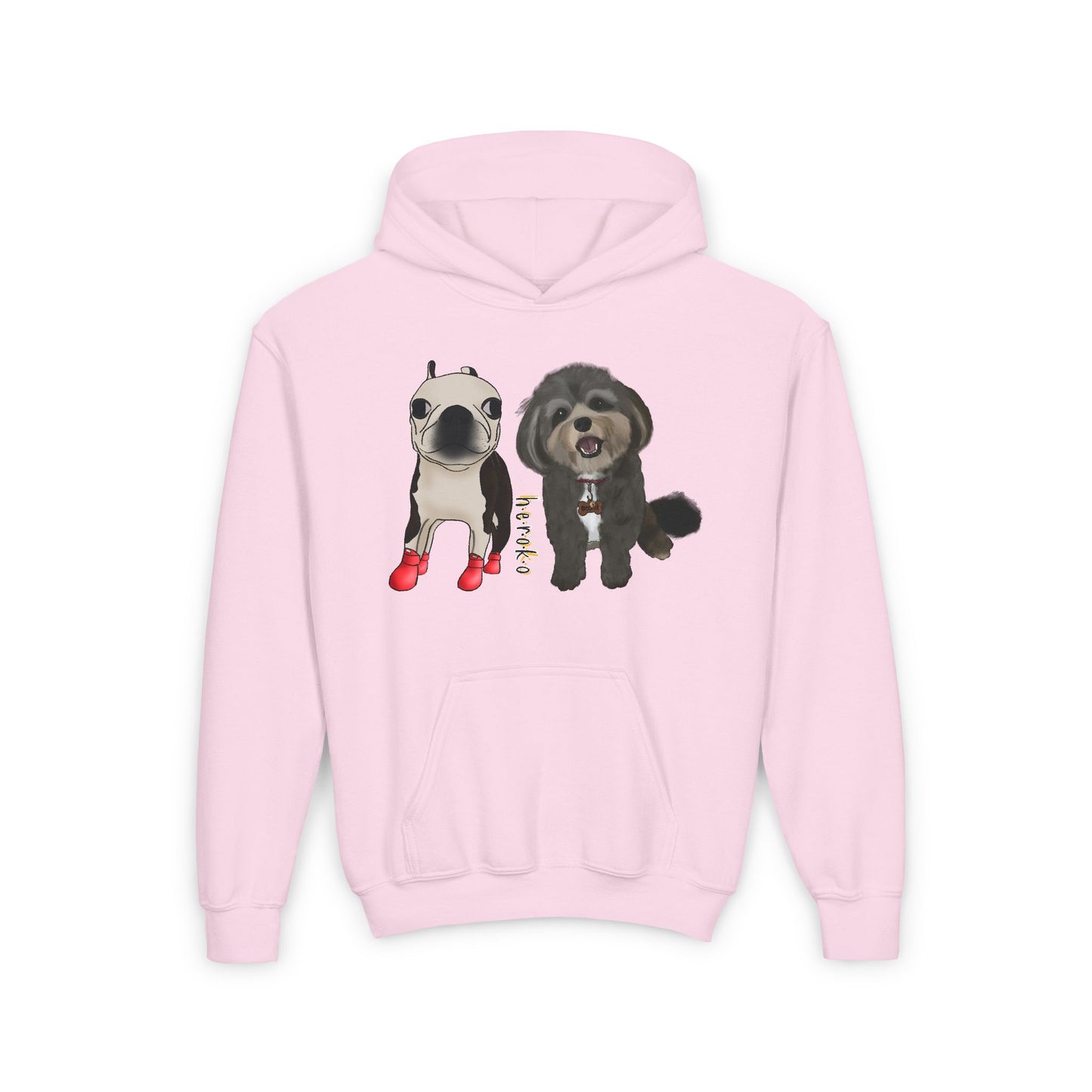 Youth TWO DOGS Hooded Sweatshirts