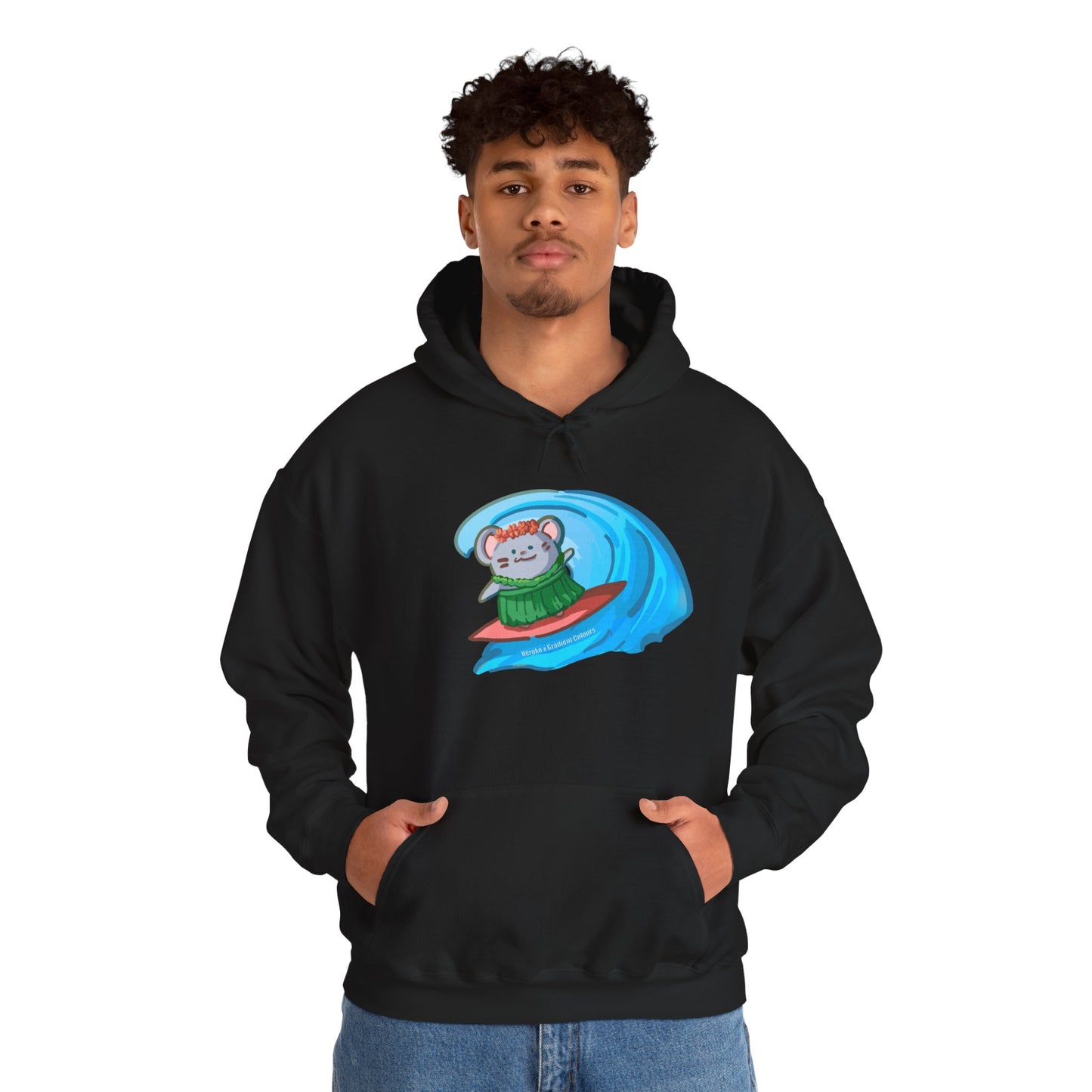 Adults Surfing Mouse Hoodies