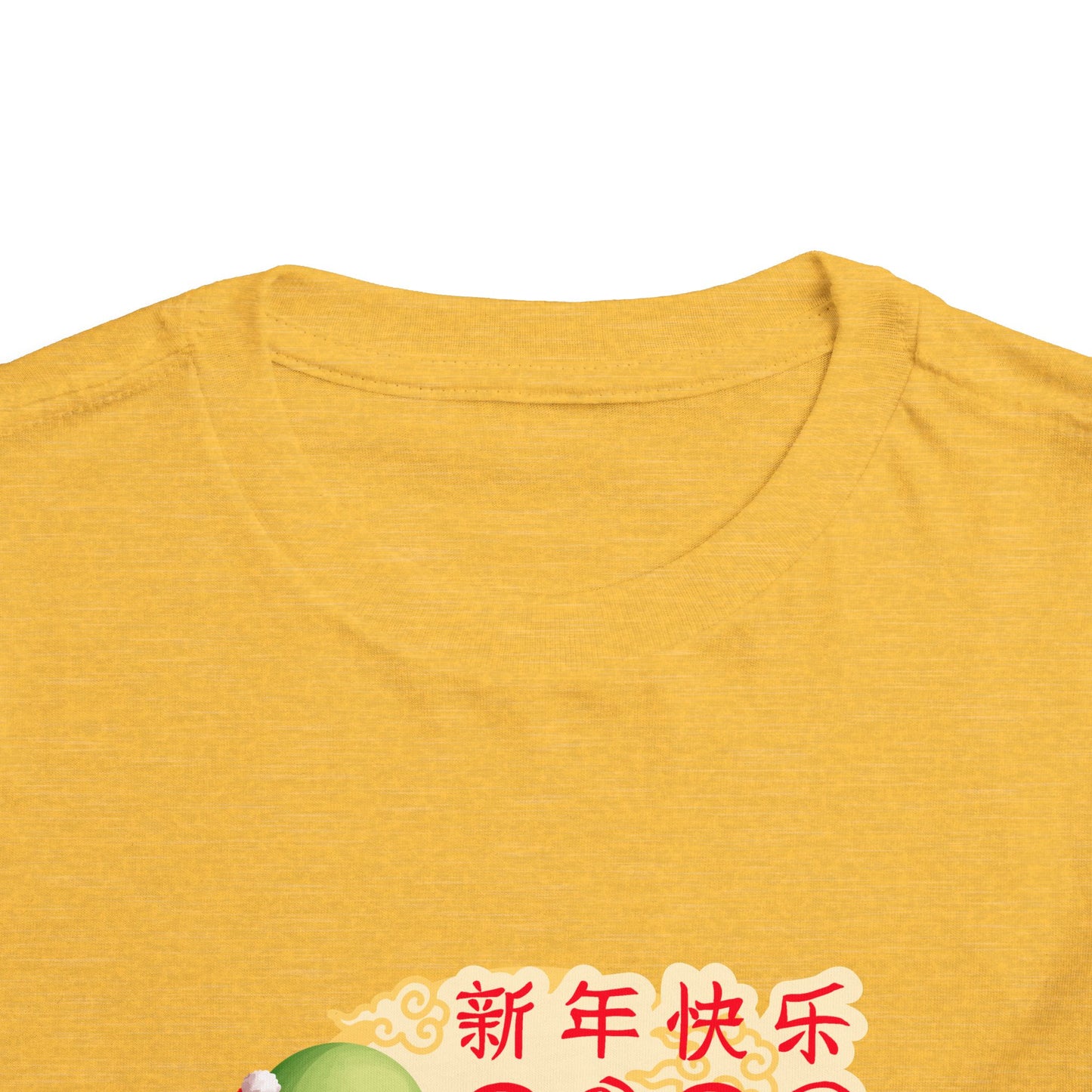 Toddler Tee — Cute Turtle & Puppy in Lunar New Year Outfits