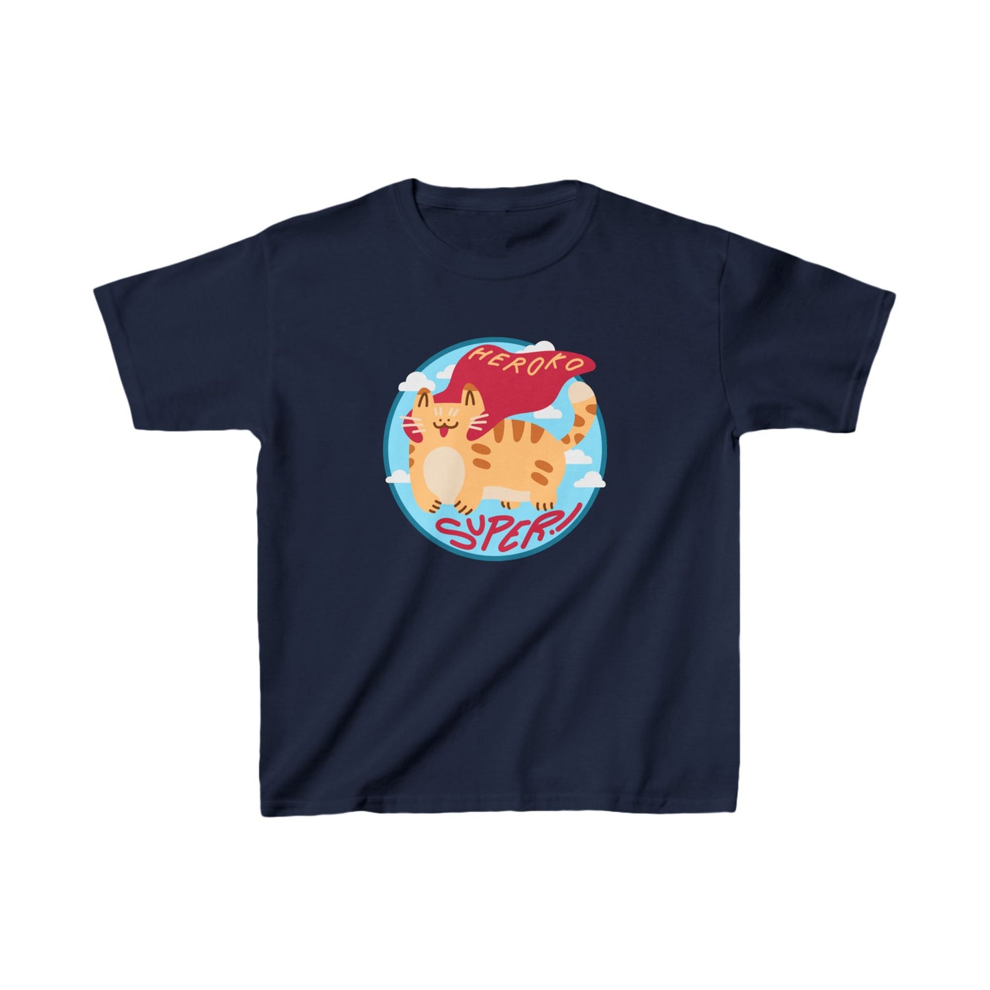 Kids HERO CAT PATCH Cotton™ Tee