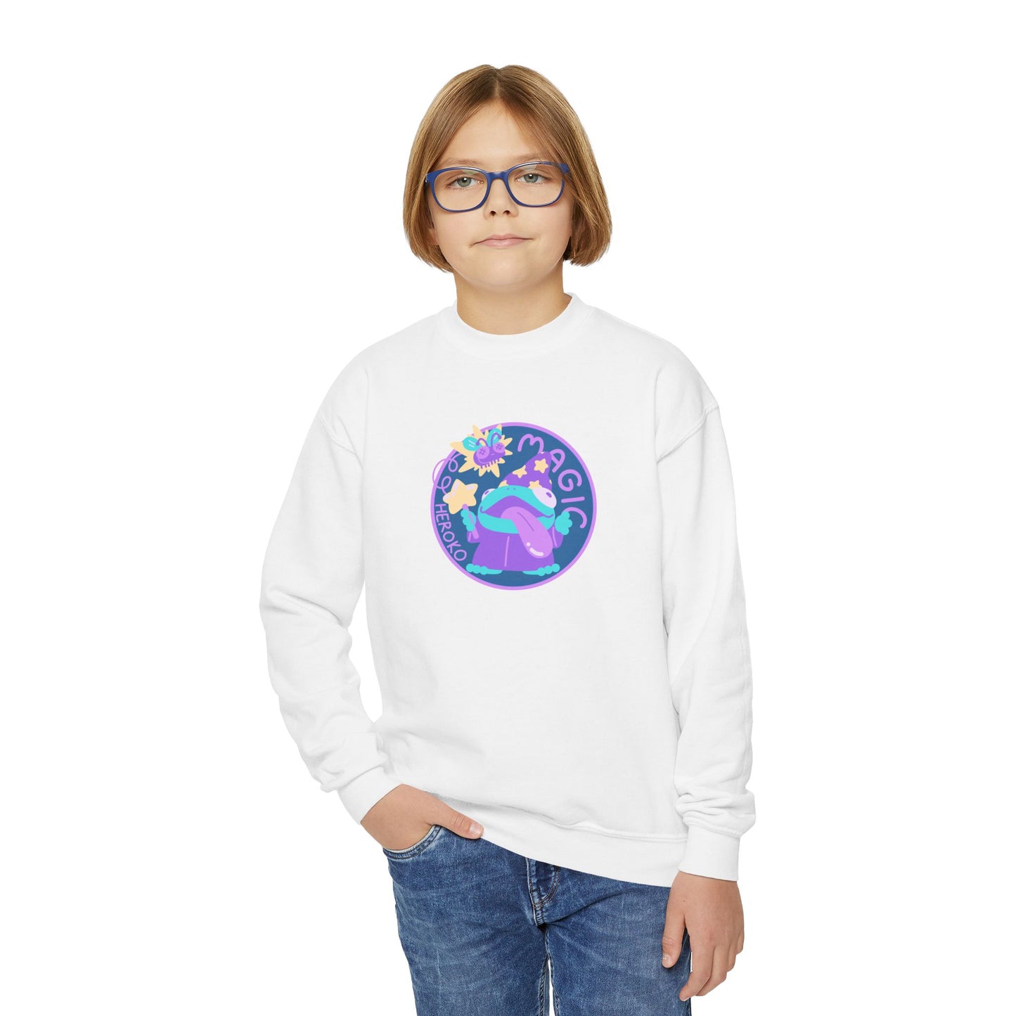 Youth MAGIC FROG Crewneck Sweatshirt