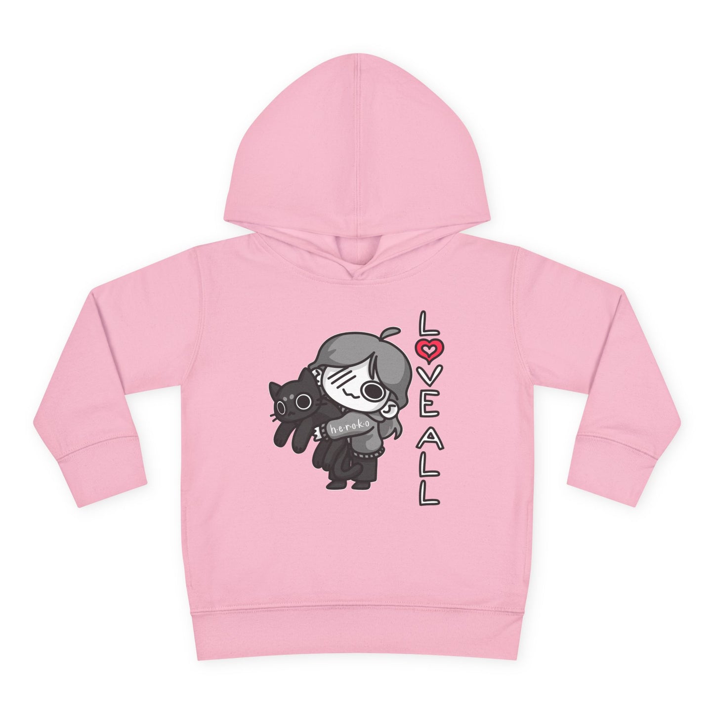 Toddler's LOVE ALL CAT Hoodie