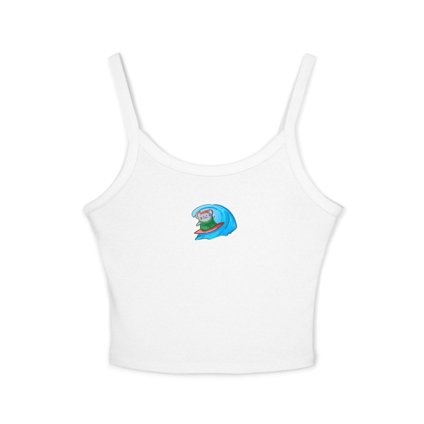 Surfing Mouse Tank Top - Women's Spaghetti Strap