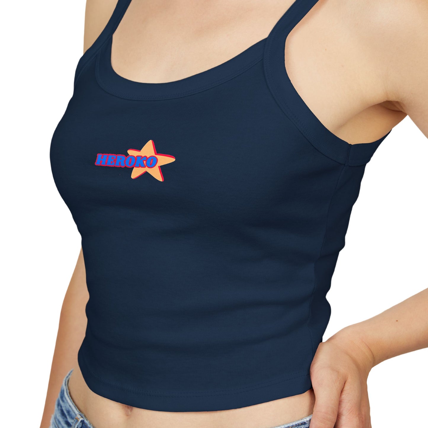 Heroko Retro Star Women's Spaghetti Strap Tank Top - Perfect for Summer Outfits