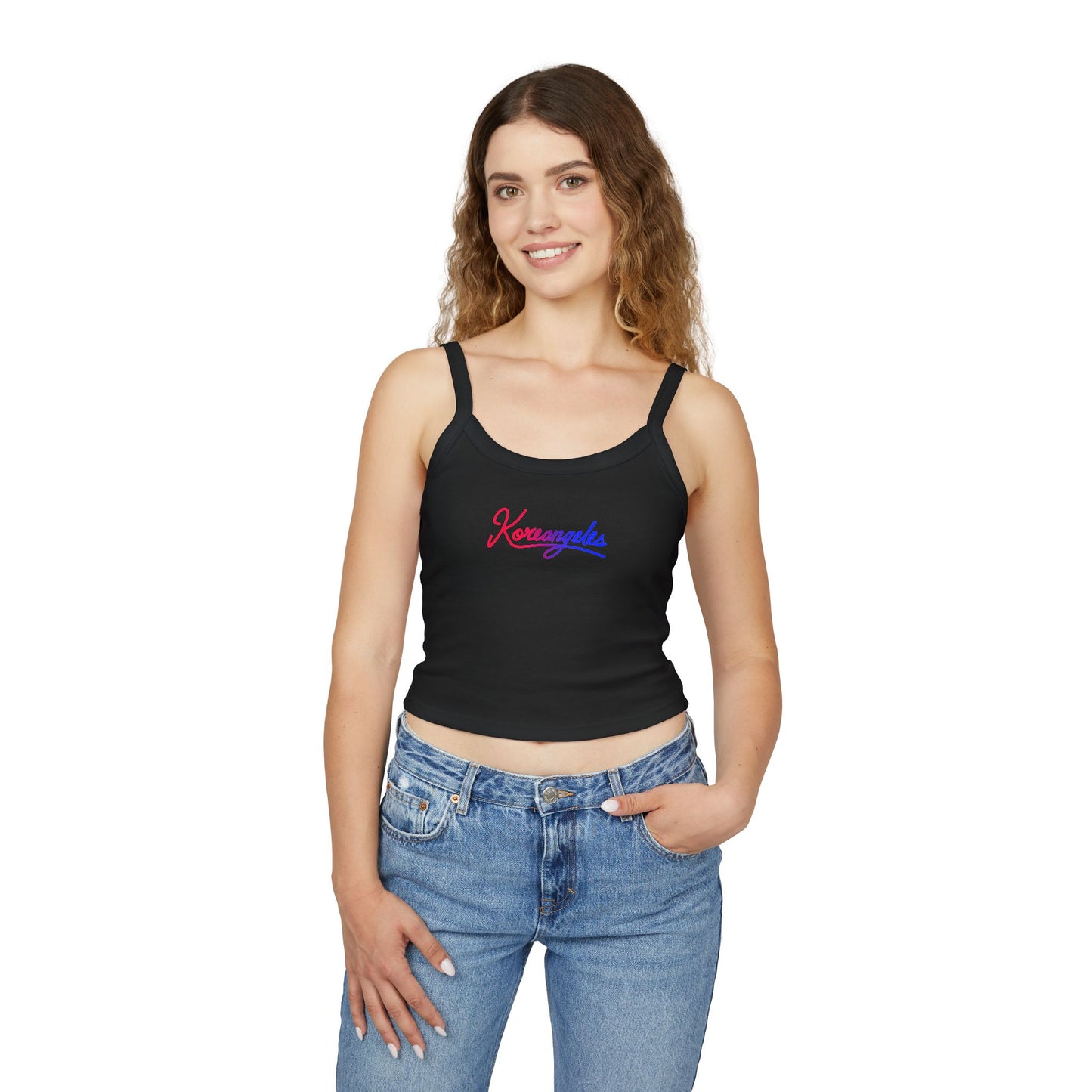 Adult Tank Top for K‑Pop x K‑Drama Fans -- Seoul × LA