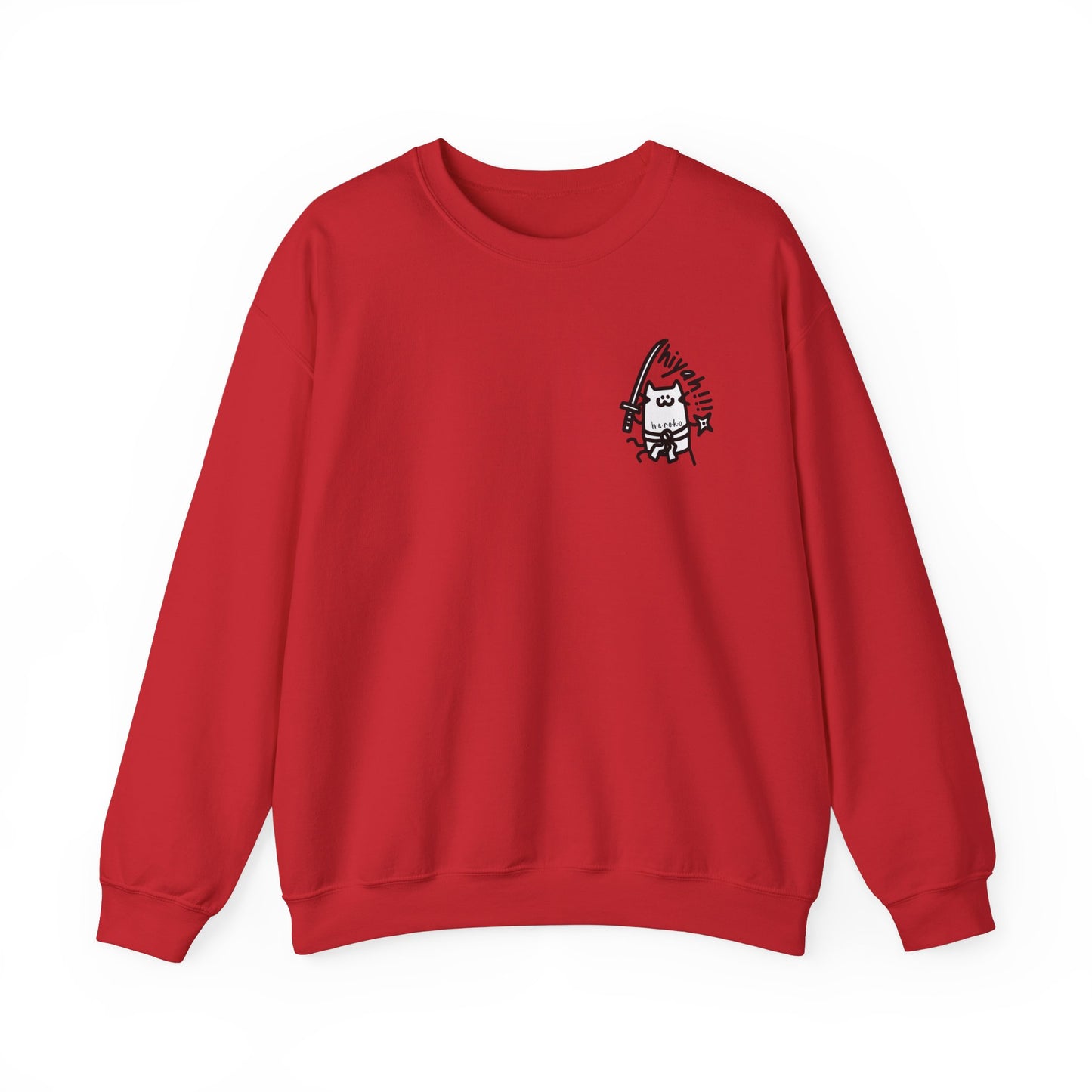 Adults KATANA CAT Crewneck Sweatshirt