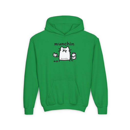 Youth MUNCHIN CAT Hooded Sweatshirts