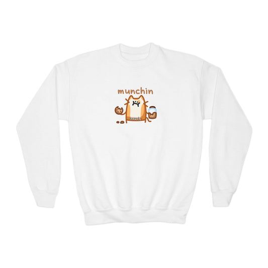 Youth MUNCHIN CAT Crewneck Sweatshirt