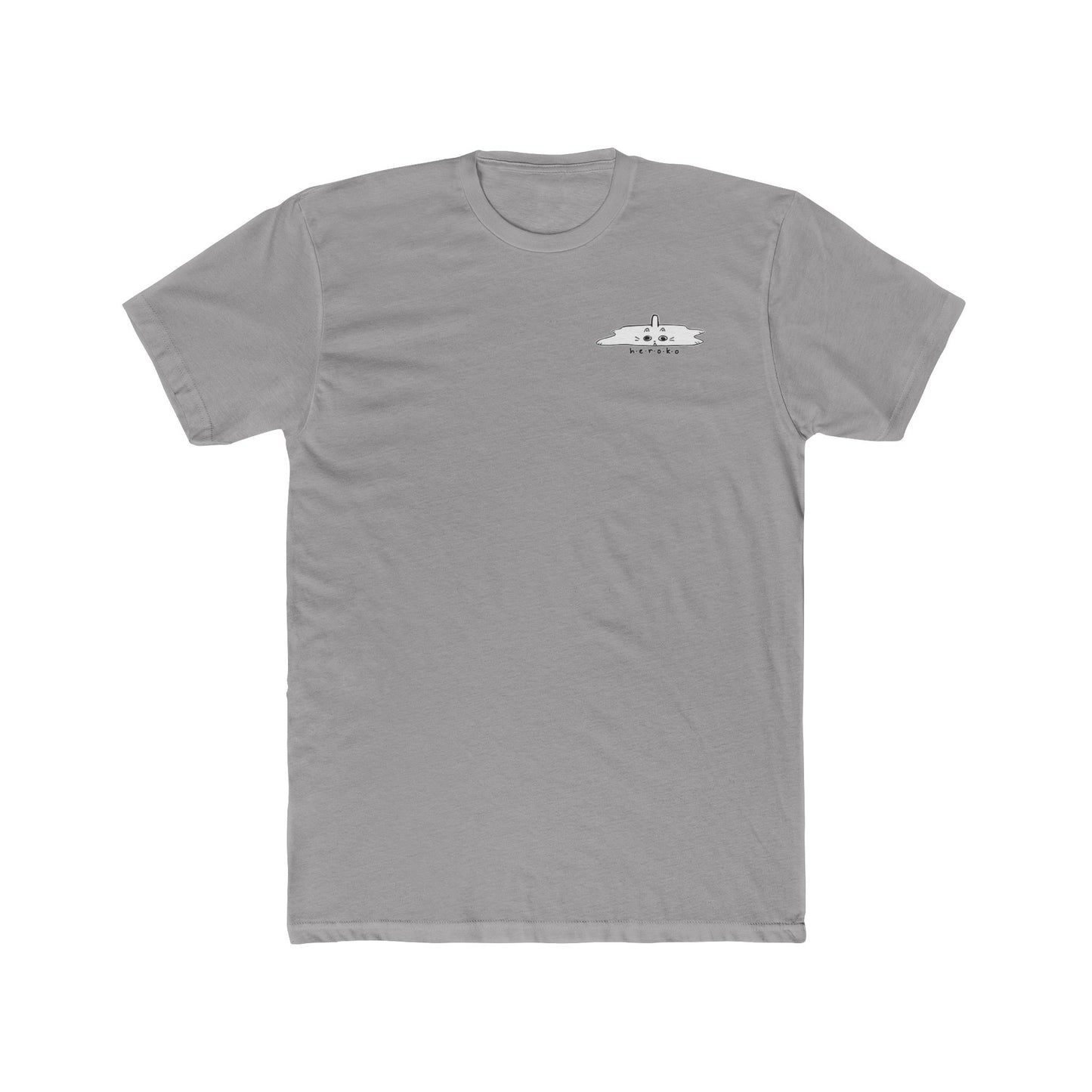 Adults CAT PUDDLE Classic Fit Cotton Tee