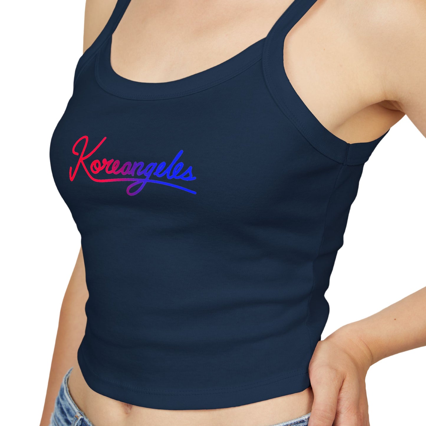 Adult Tank Top for K‑Pop x K‑Drama Fans -- Seoul × LA