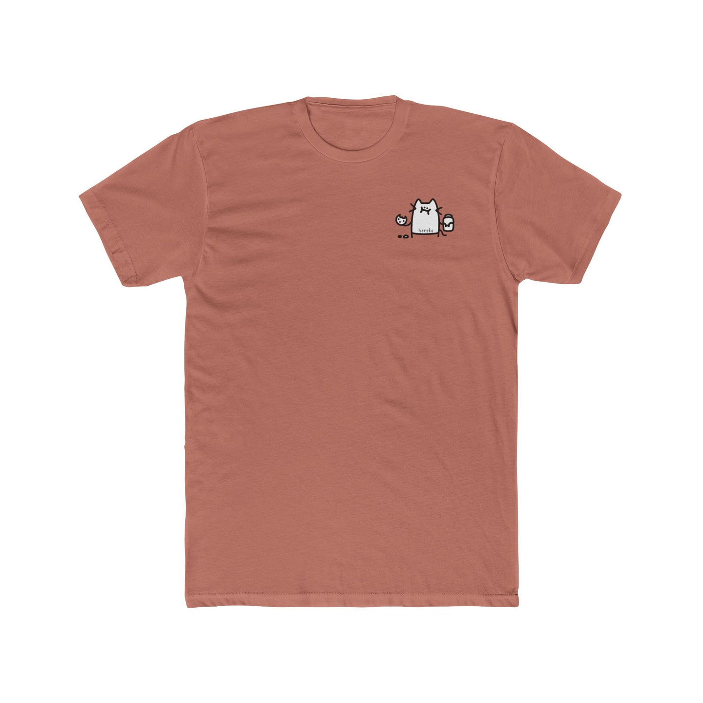 Adults CAT MUNCHIN Classic Fit Cotton Tee
