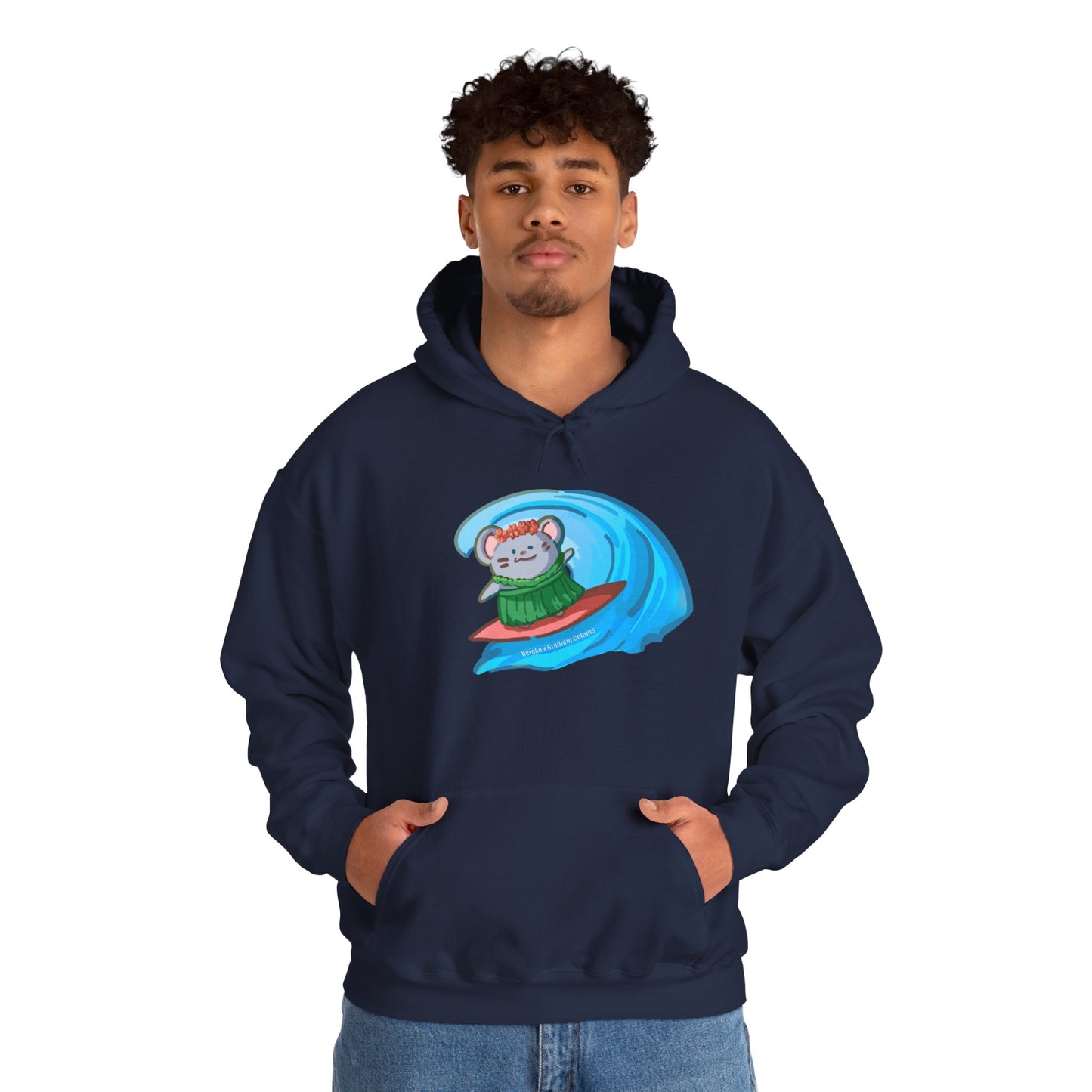 Adults Surfing Mouse Hoodies