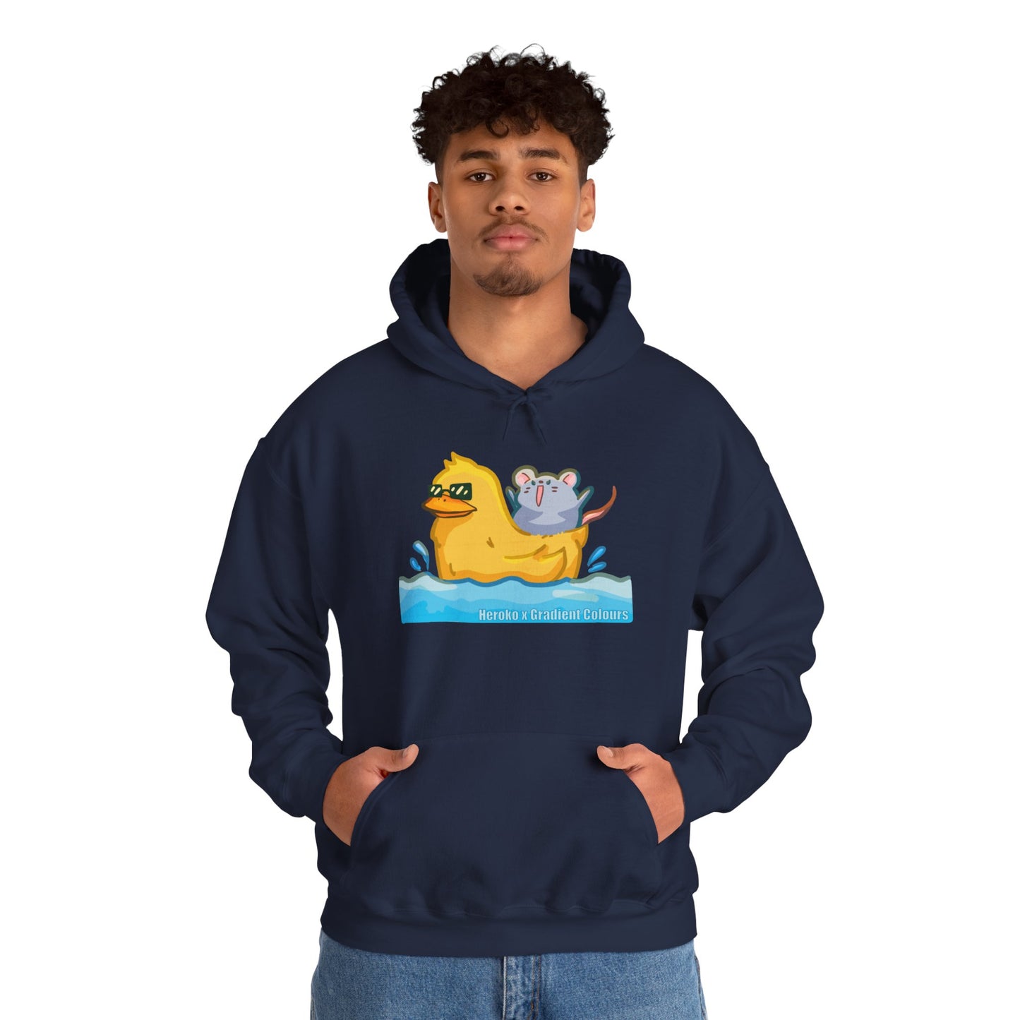 Adults Summer Swimming Buddies Hoodies