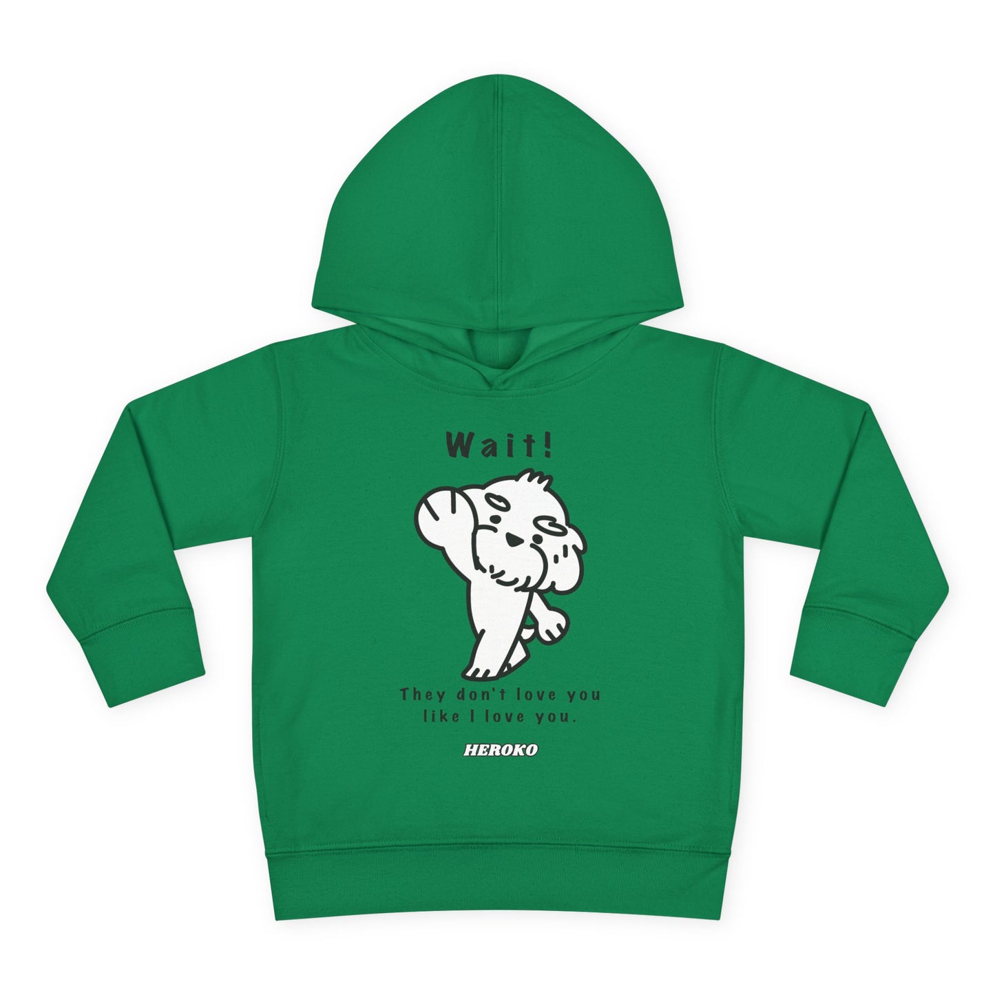 Toddler's WAIT! DOG MEME Hoodie