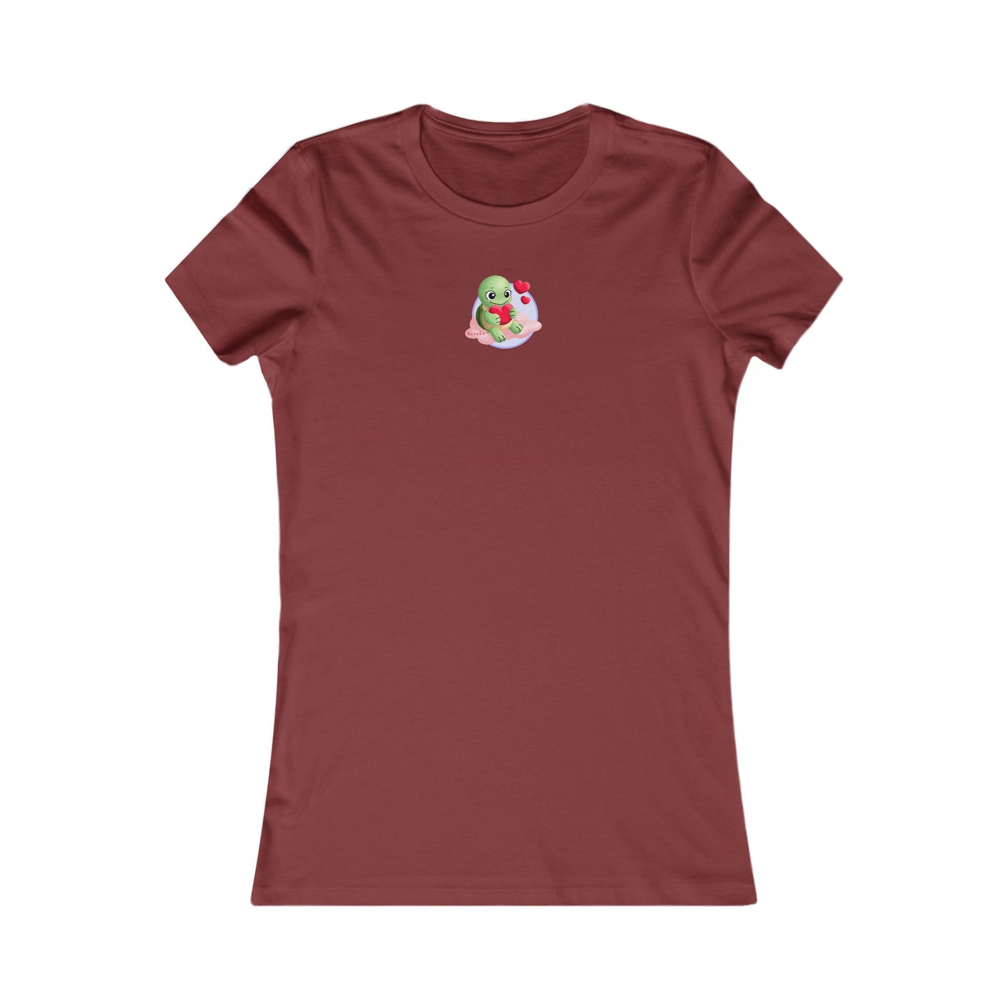 Women's Tee — Cute Turtle Valentine’s Day Shirt