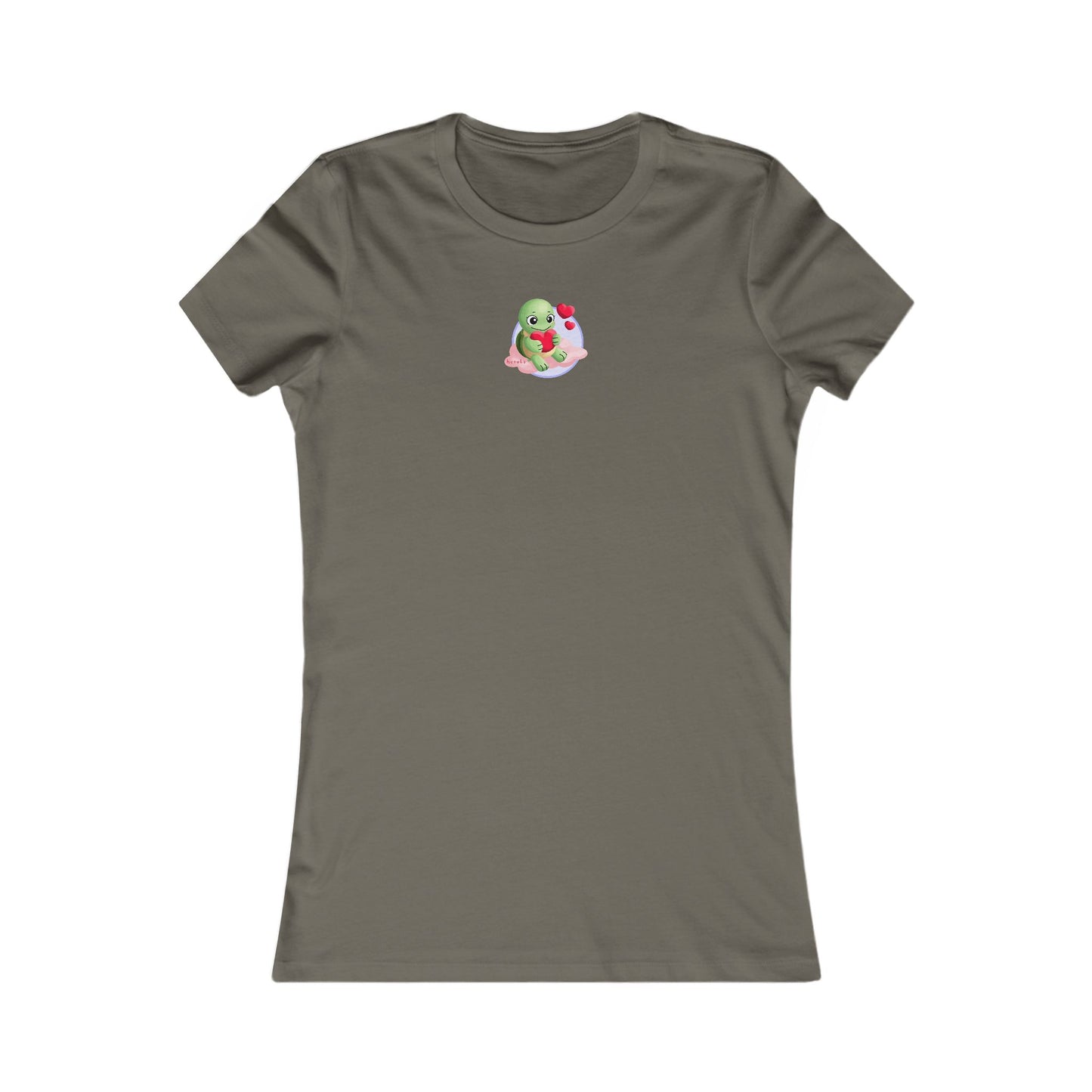 Women's Tee — Cute Turtle Valentine’s Day Shirt