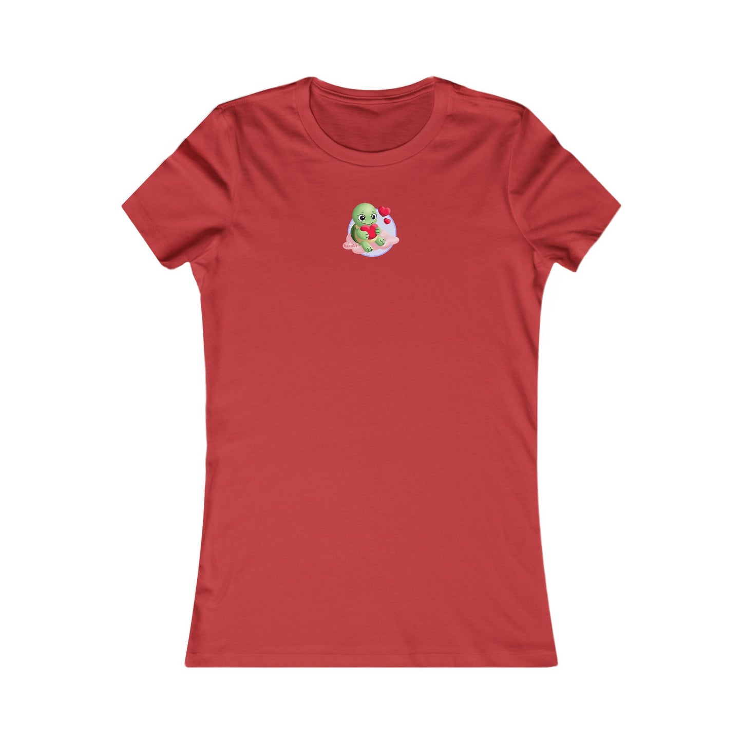 Women's Tee — Cute Turtle Valentine’s Day Shirt