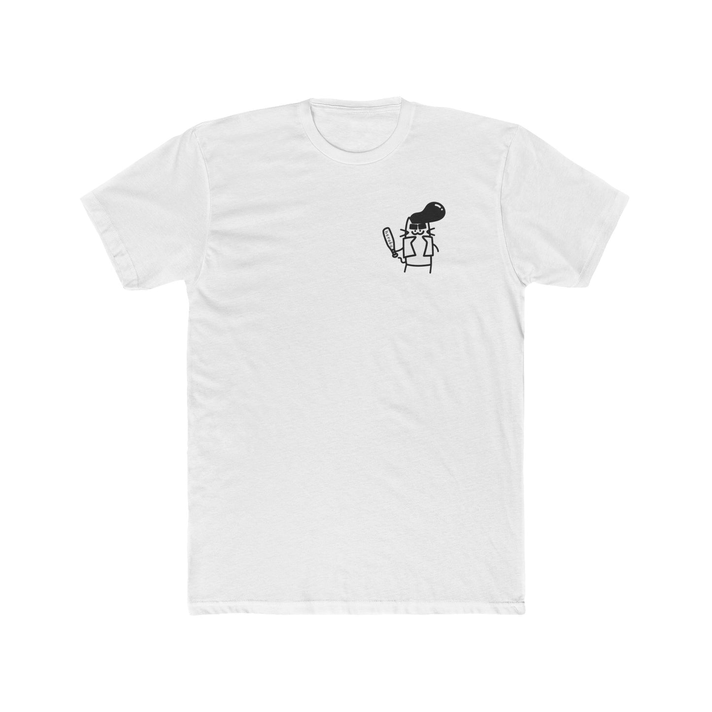 Adults DELINQUENT CAT Cotton Tee