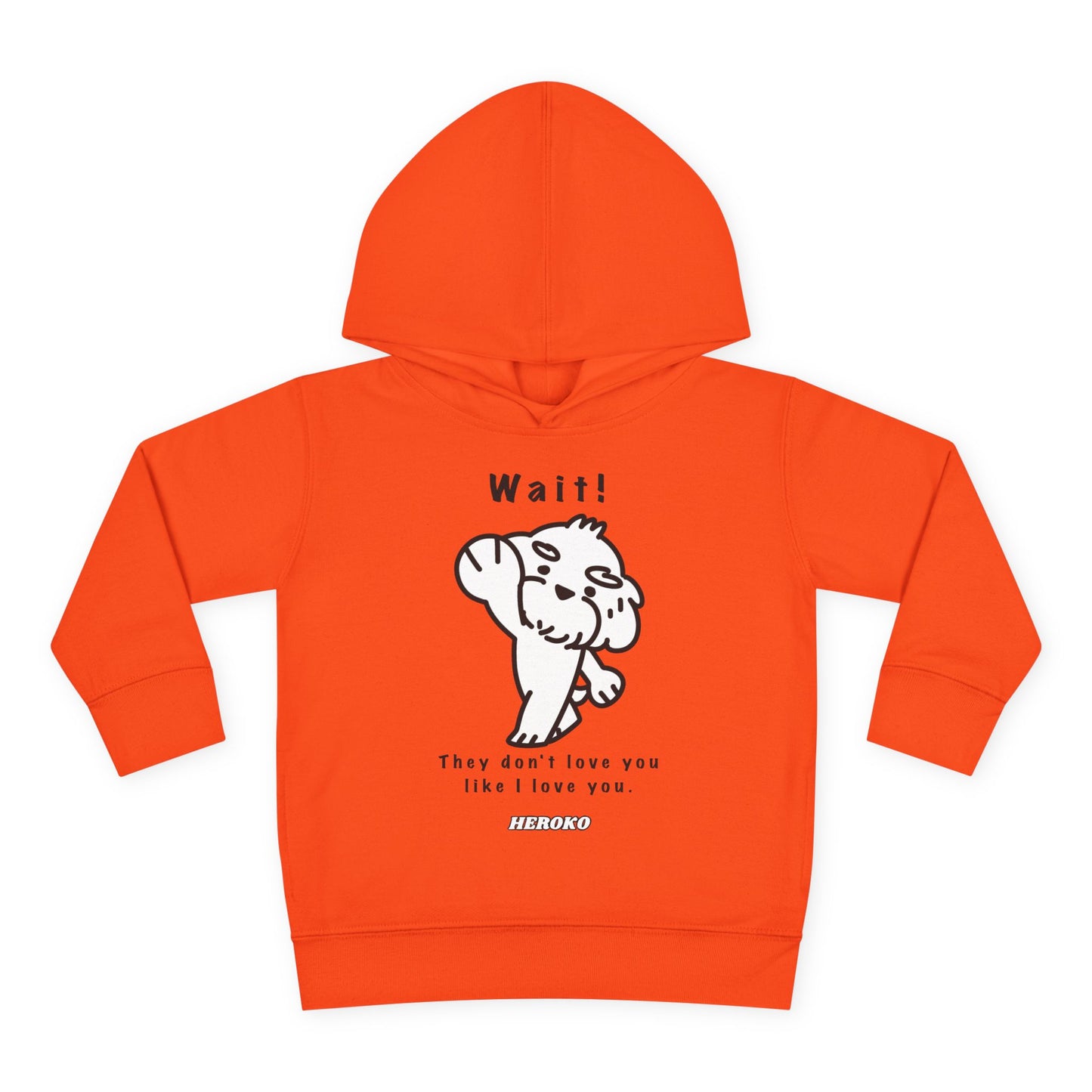 Toddler's WAIT! DOG MEME Hoodie