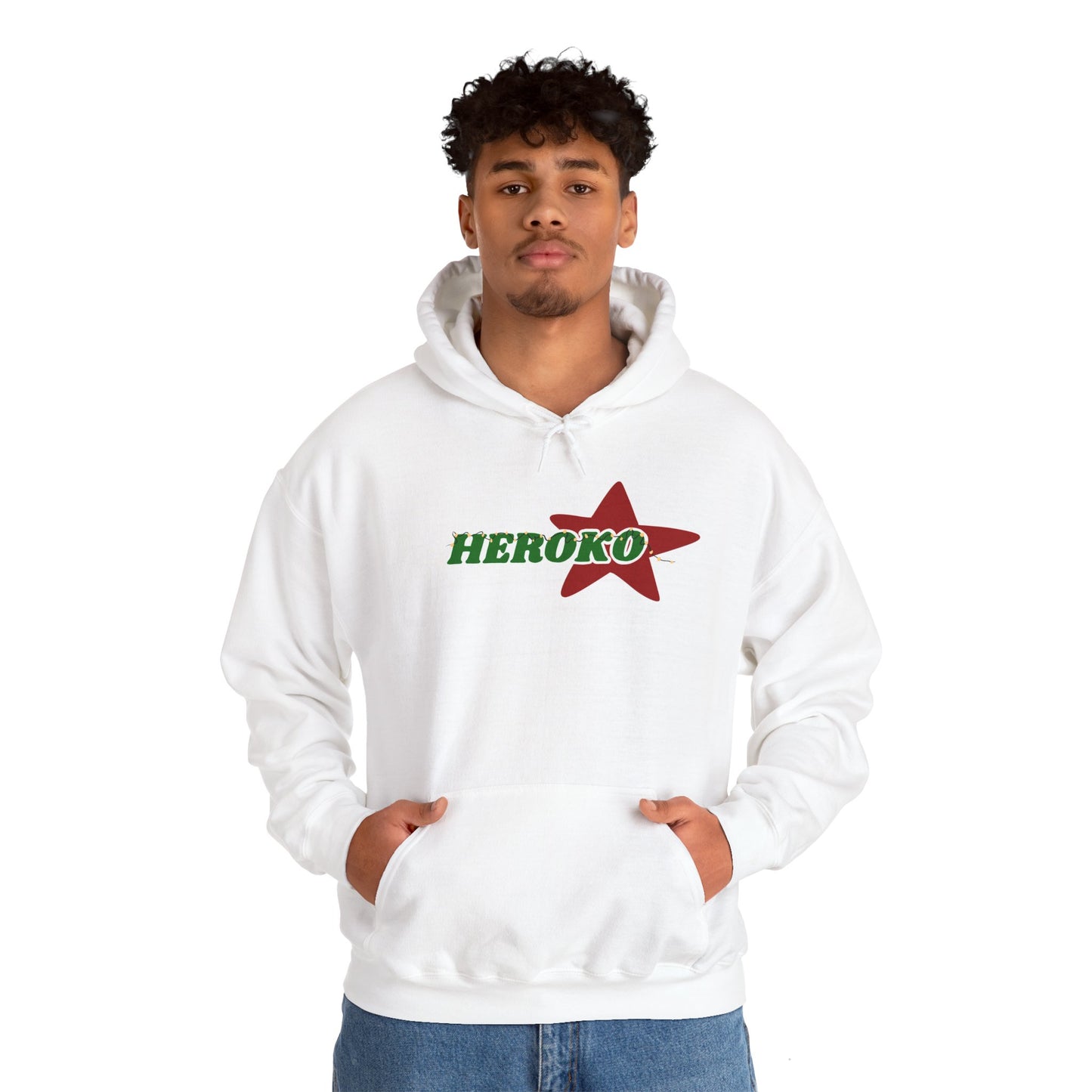 Adults HEROKO CHRISTMAS STAR Hoodie