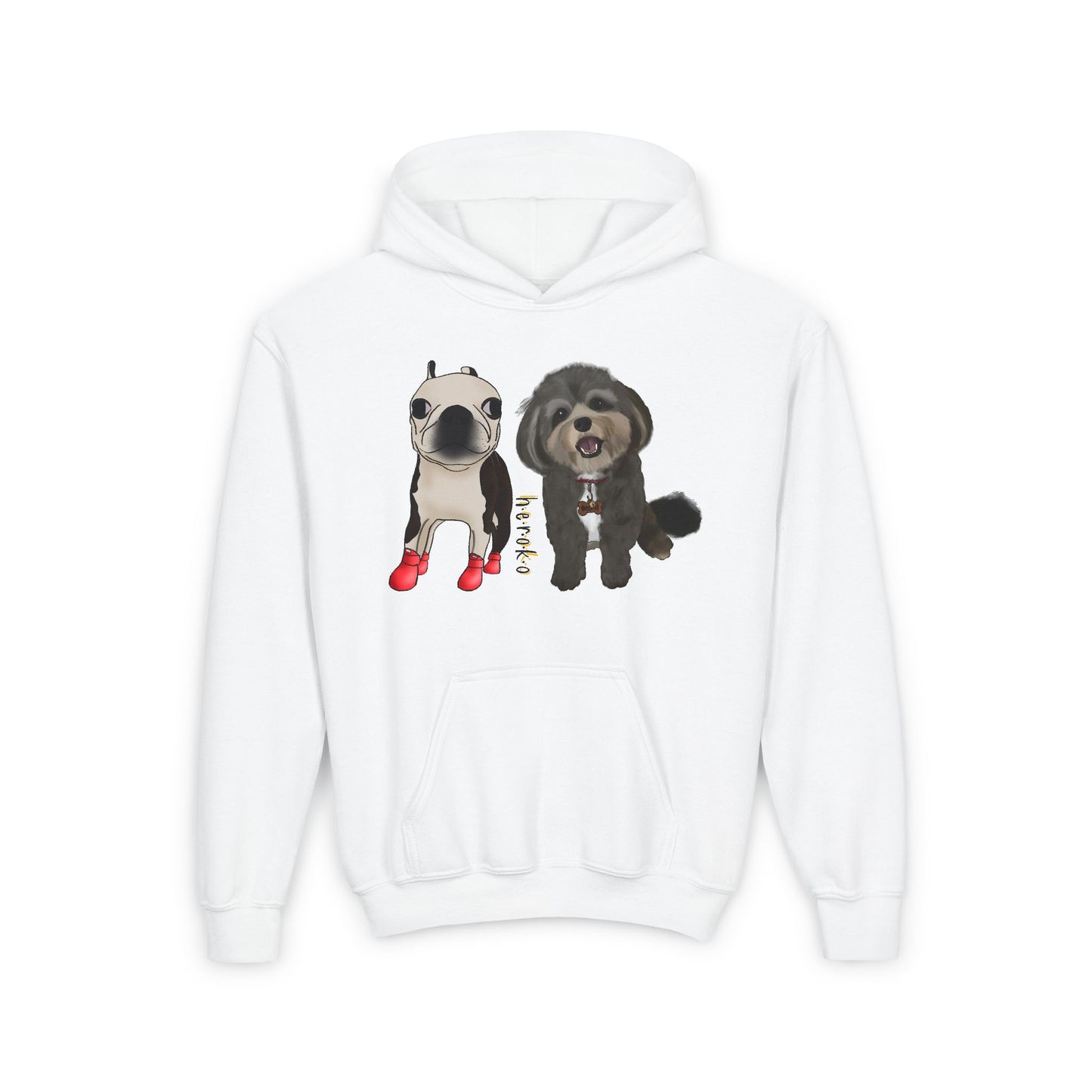 Youth TWO DOGS Hooded Sweatshirts