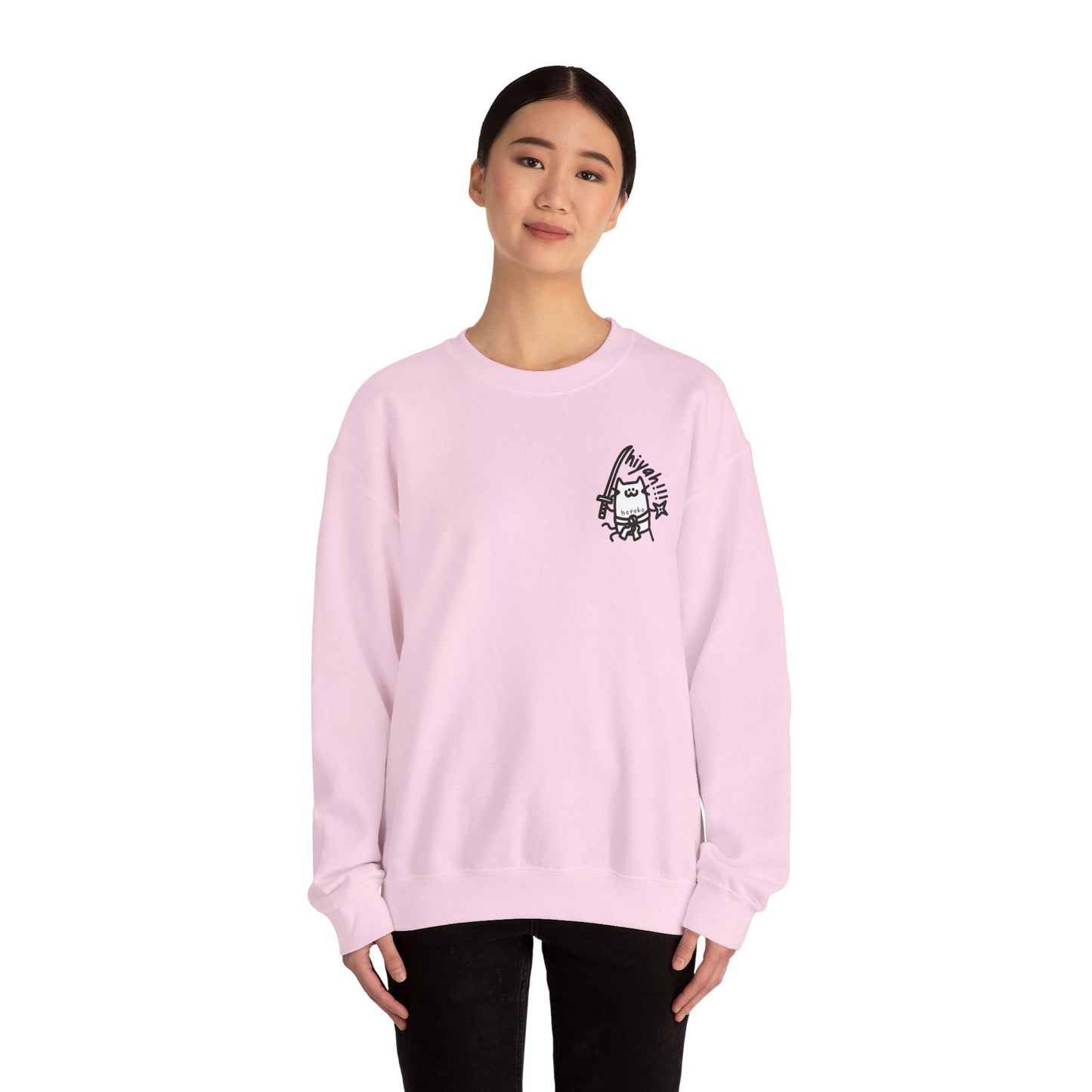 Adults KATANA CAT Crewneck Sweatshirt