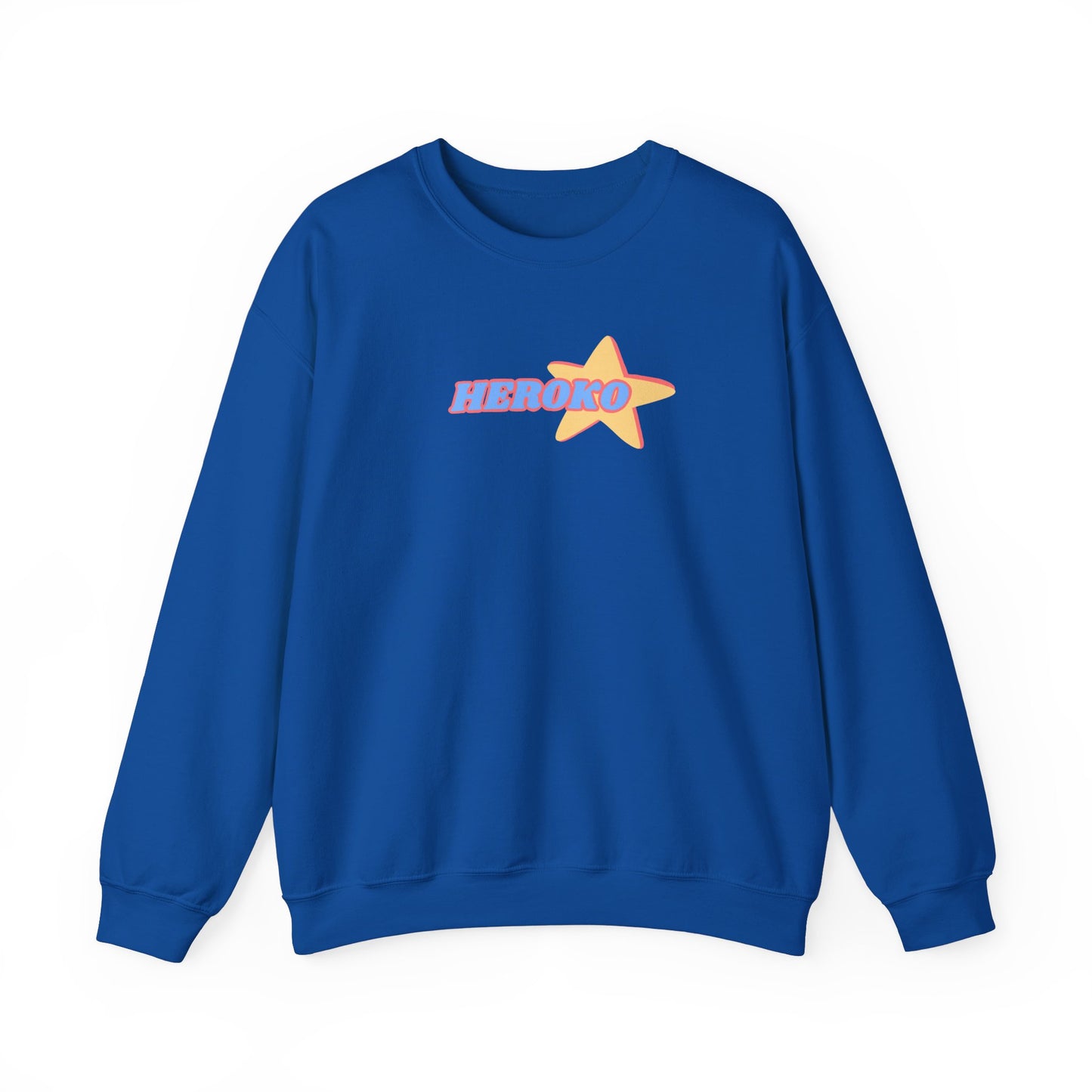 Adults HEROKO RETRO STAR Crewneck Sweatshirt