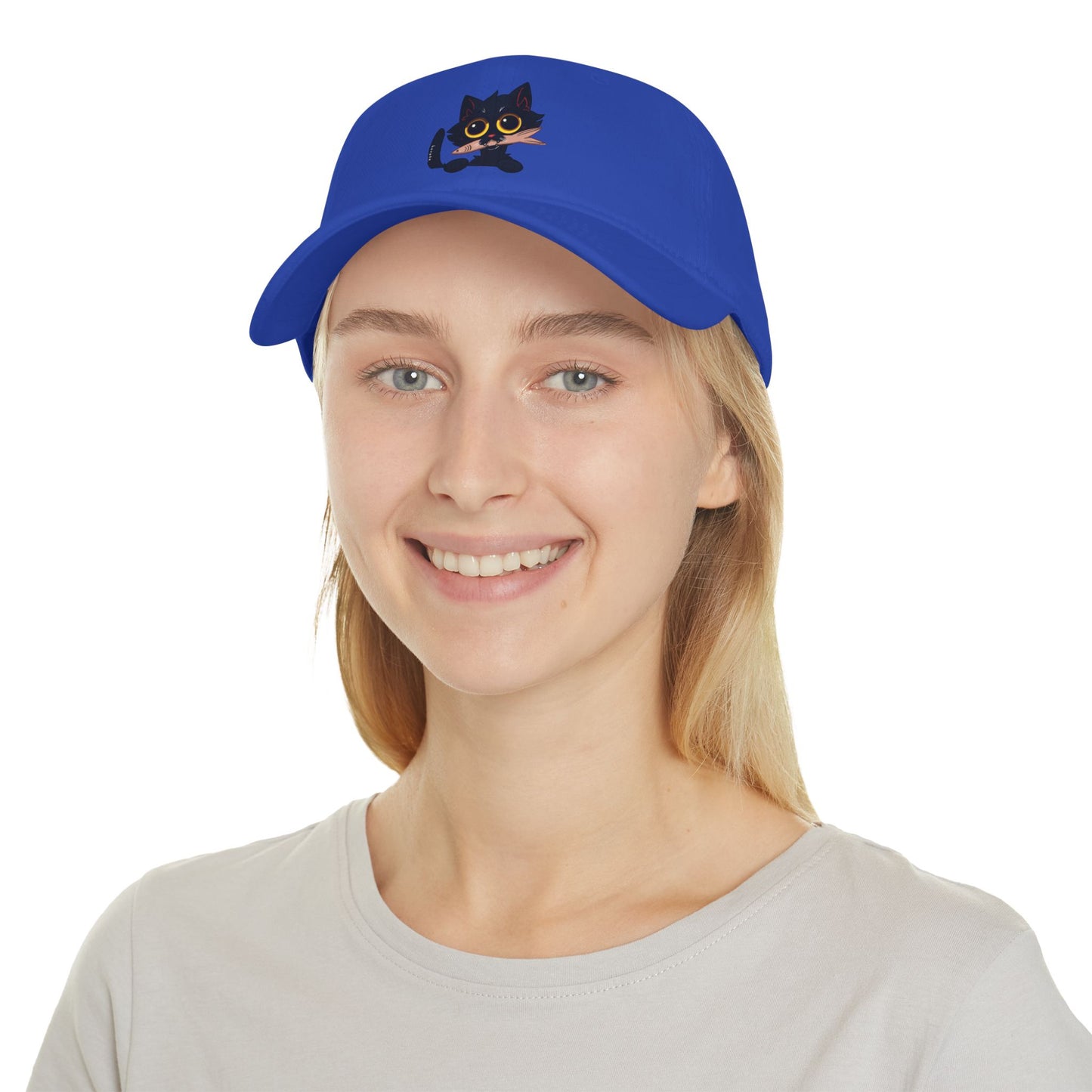 BLACK CAT Low Profile Baseball Cap/Hat