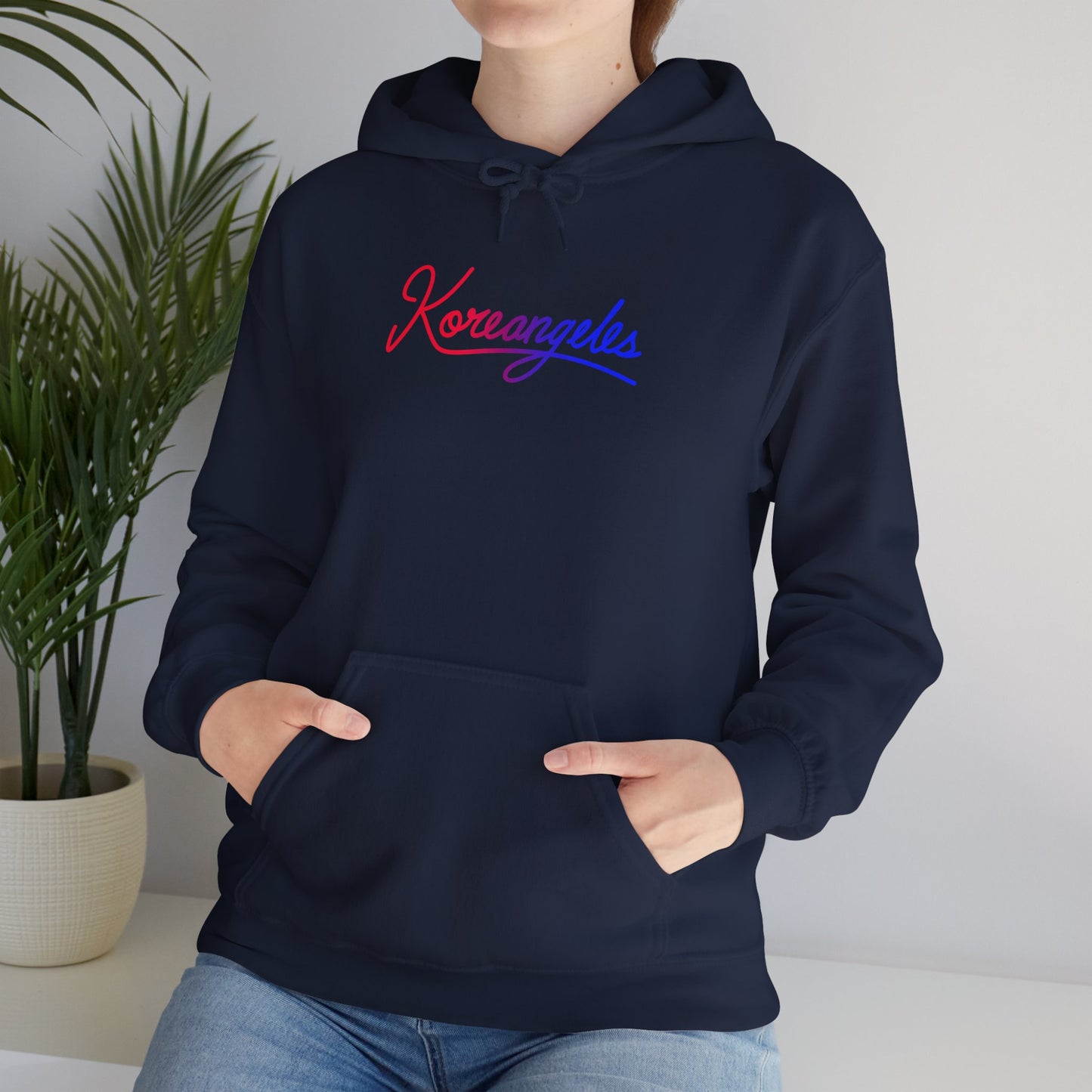 Adult Hoodie for K‑Pop x K‑Drama Fans -- Seoul × LA