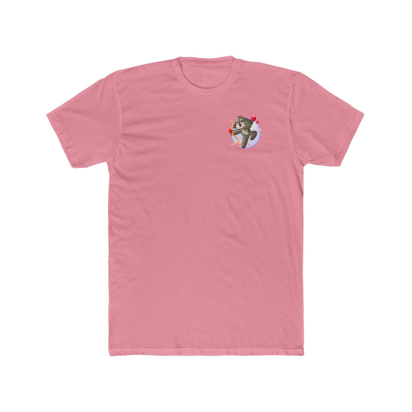 Adults Tee - Cute Dog Valentine's Day Design