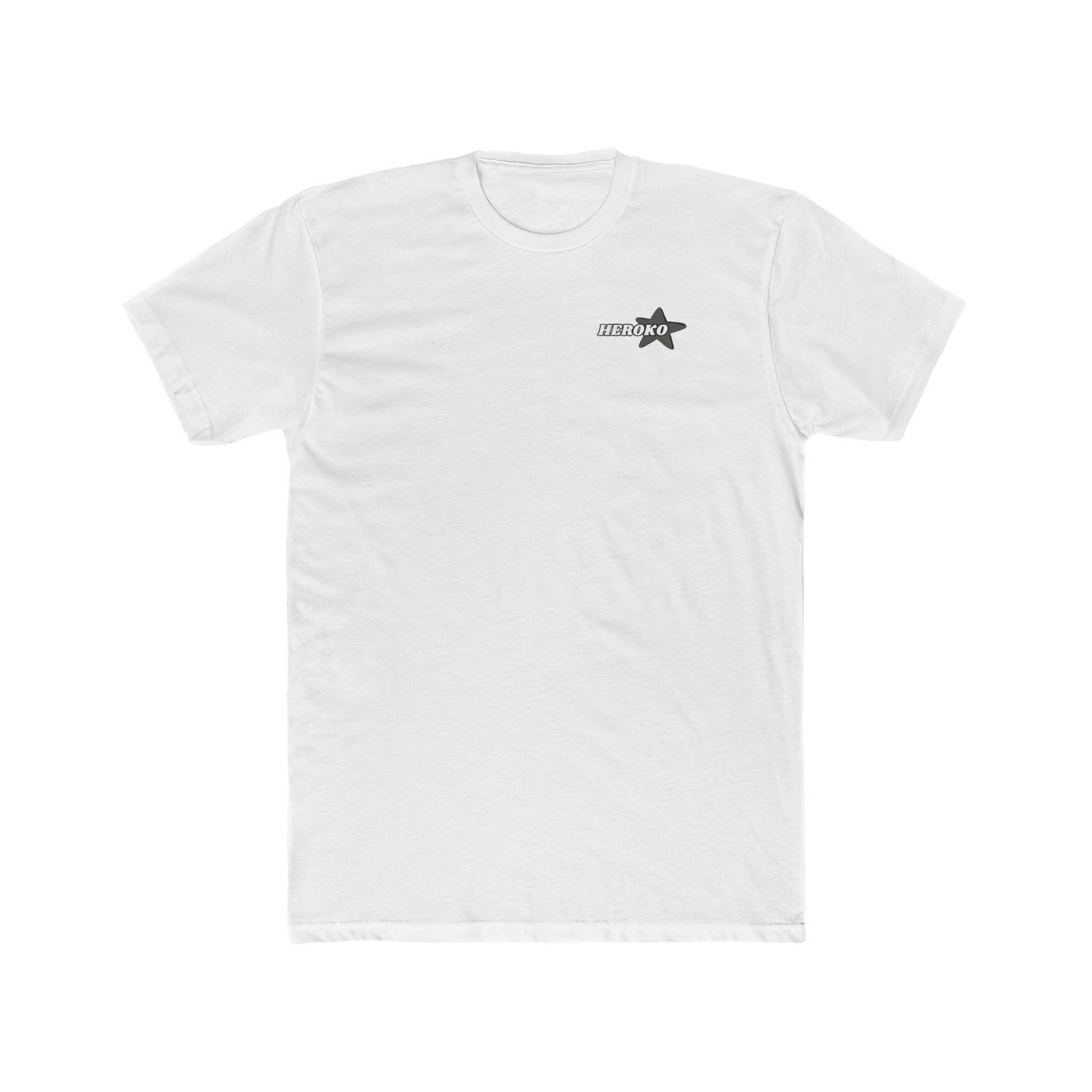 Adults HEROKO B&W STAR Cotton Tee