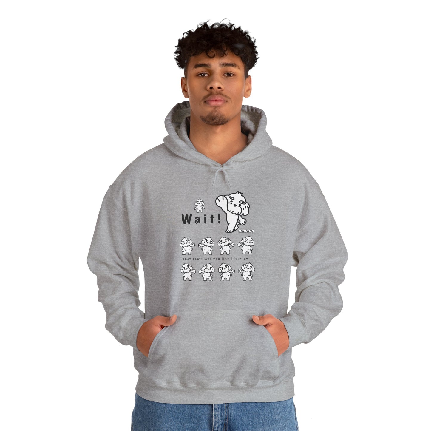 Adults WAIT! DANCING DOGS MEME Hoodie